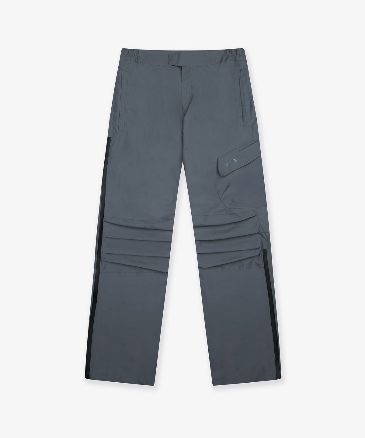 그레일즈(GRAILZ) PINTUCK NYLON PANTS [GREY]