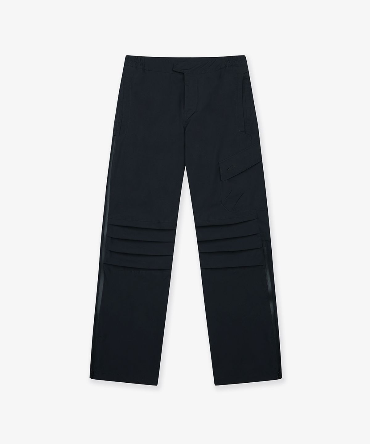 그레일즈(GRAILZ) PINTUCK NYLON PANTS [BLACK]