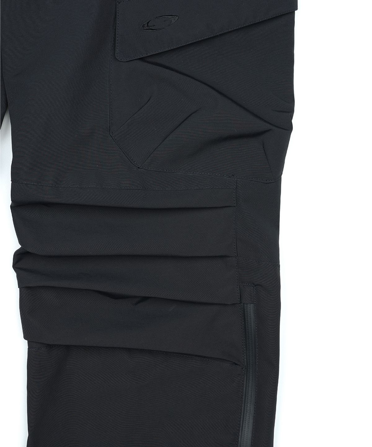 그레일즈(GRAILZ) PINTUCK NYLON PANTS [BLACK]