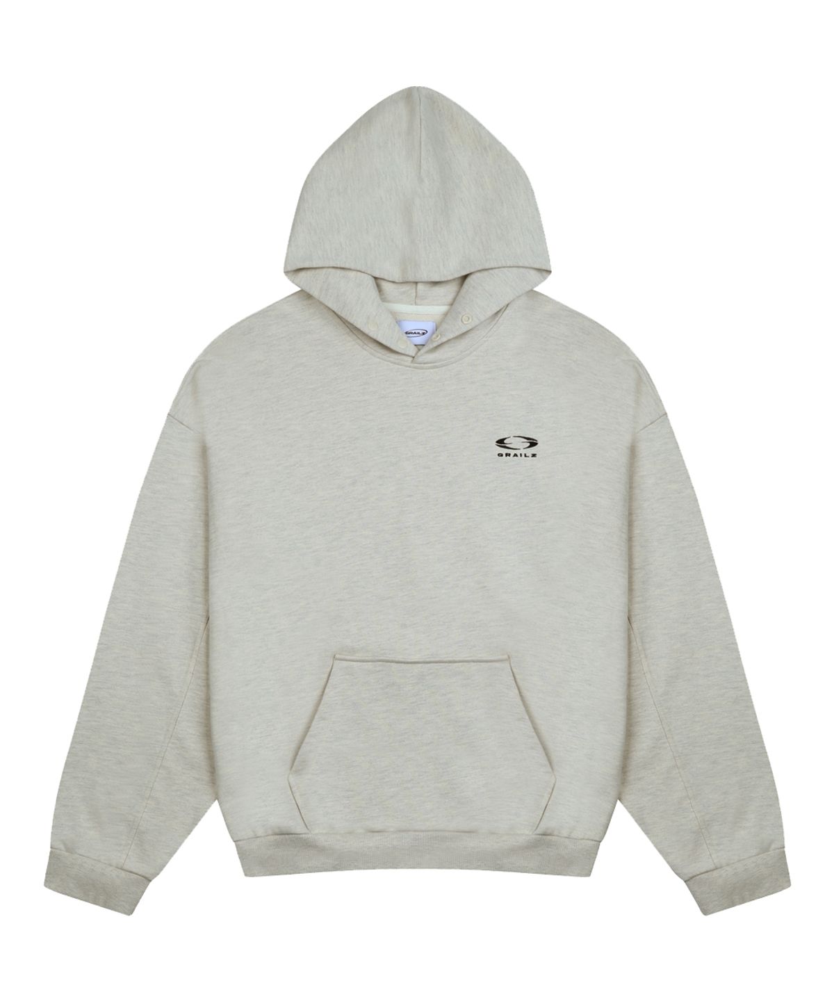 그레일즈(GRAILZ) ESSENTIAL OVERSIZED HOODIE [OATMEAL]