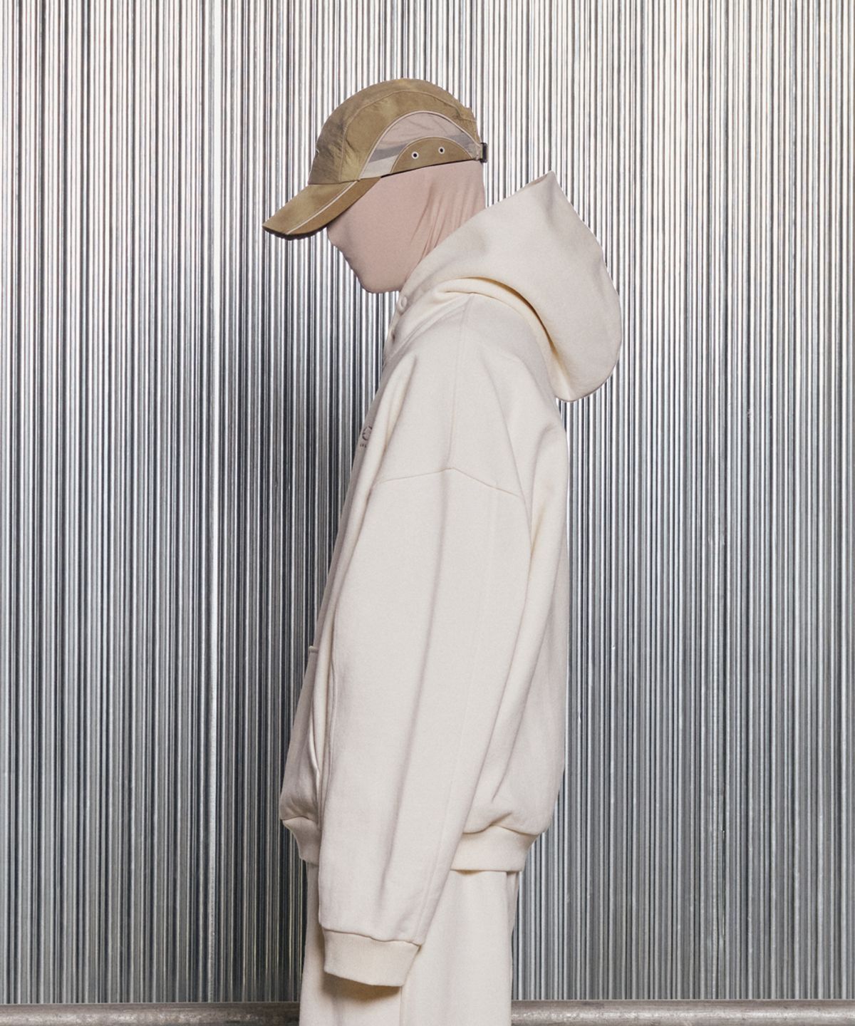 그레일즈(GRAILZ) ESSENTIAL OVERSIZED HOODIE [CREAM]