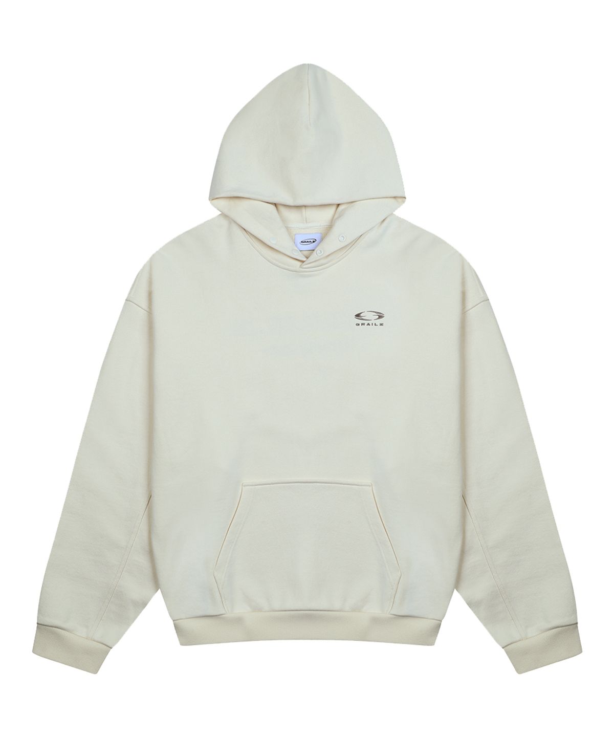 그레일즈(GRAILZ) ESSENTIAL OVERSIZED HOODIE [CREAM]