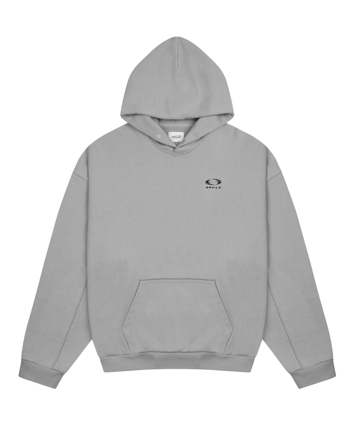 그레일즈(GRAILZ) ESSENTIAL OVERSIZED HOODIE [GREY]