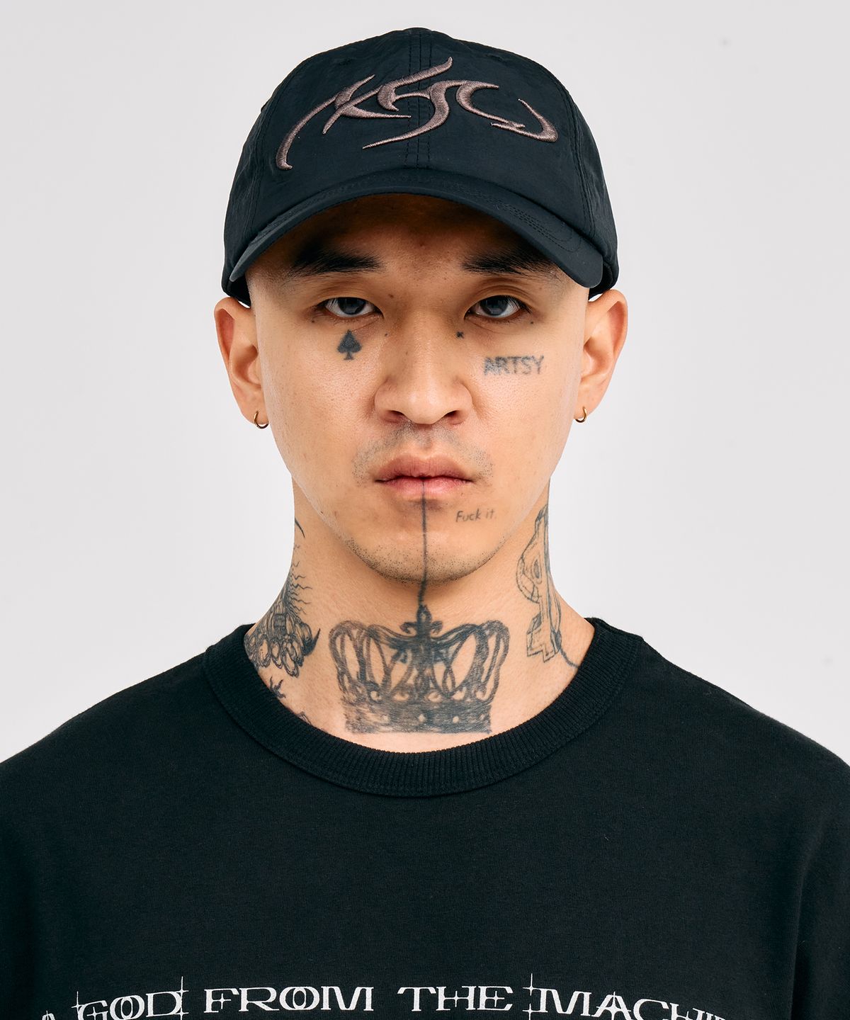 아조바이아조(AJOBYAJO) [PBA] Tribal AJO Nylon Cap [BLACK]
