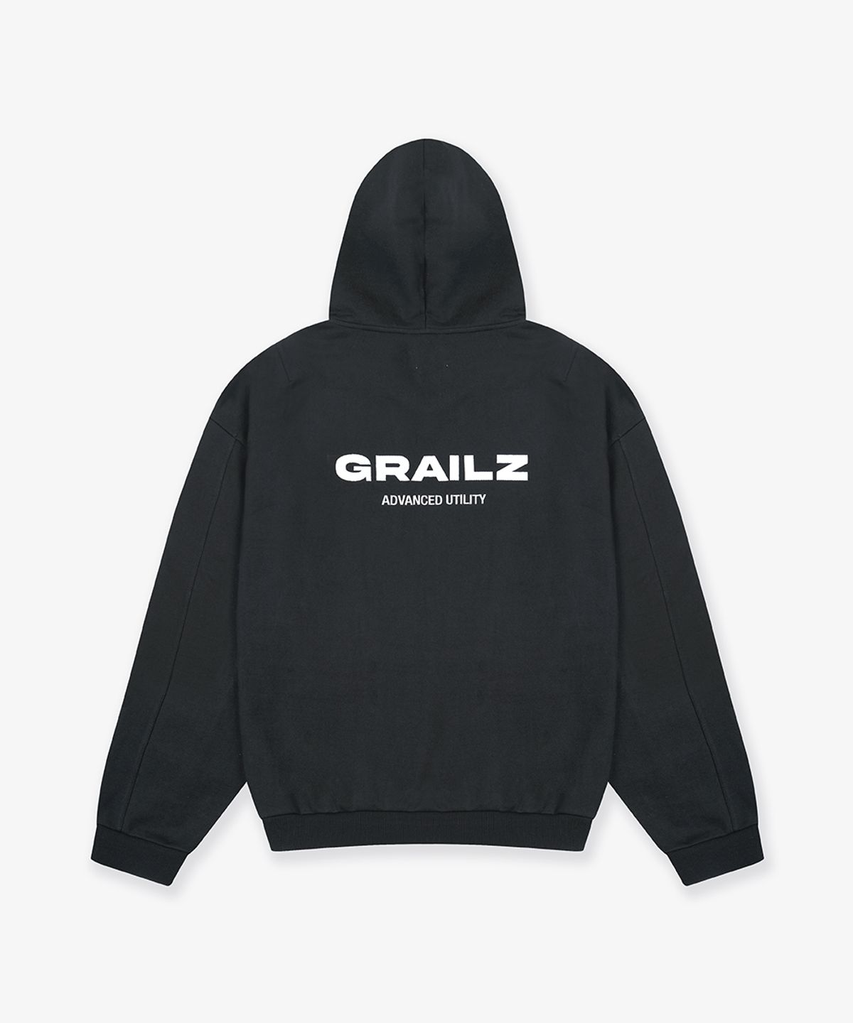 그레일즈(GRAILZ) ESSENTIAL OVERSIZED HOODIE [BLACK]