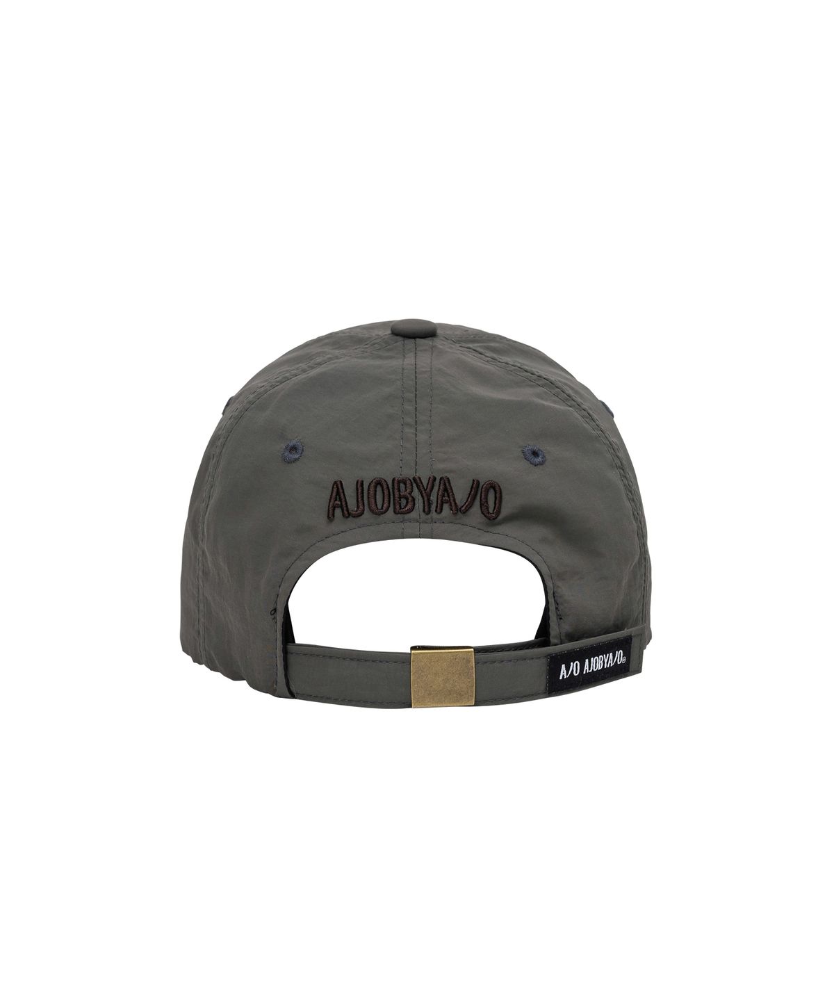 아조바이아조(AJOBYAJO) [PBA] Tribal AJO Nylon Cap [CHARCOAL]