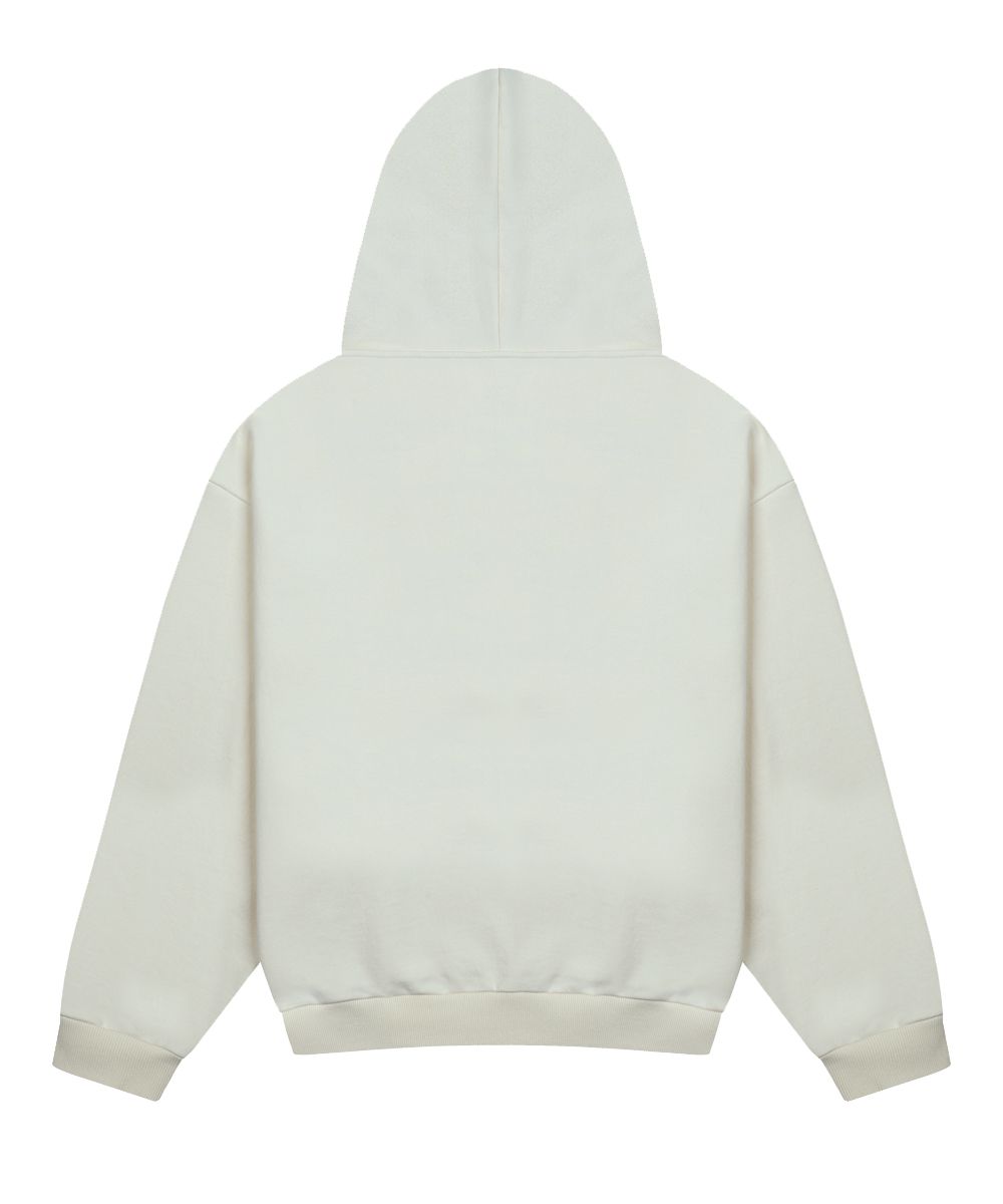 パーカー・フーディ GRAILZ OVAL LOGO HOODIE CREAM GR23SSMH01CR GRAILZ】OVAL KNIT ZIP UP [IVORY] (GRAILZ/パーカー・フーディ