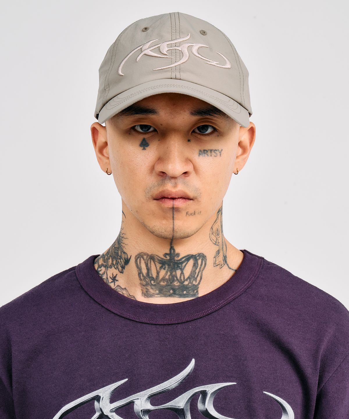 아조바이아조(AJOBYAJO) [PBA] Tribal AJO Nylon Cap [BEIGE]