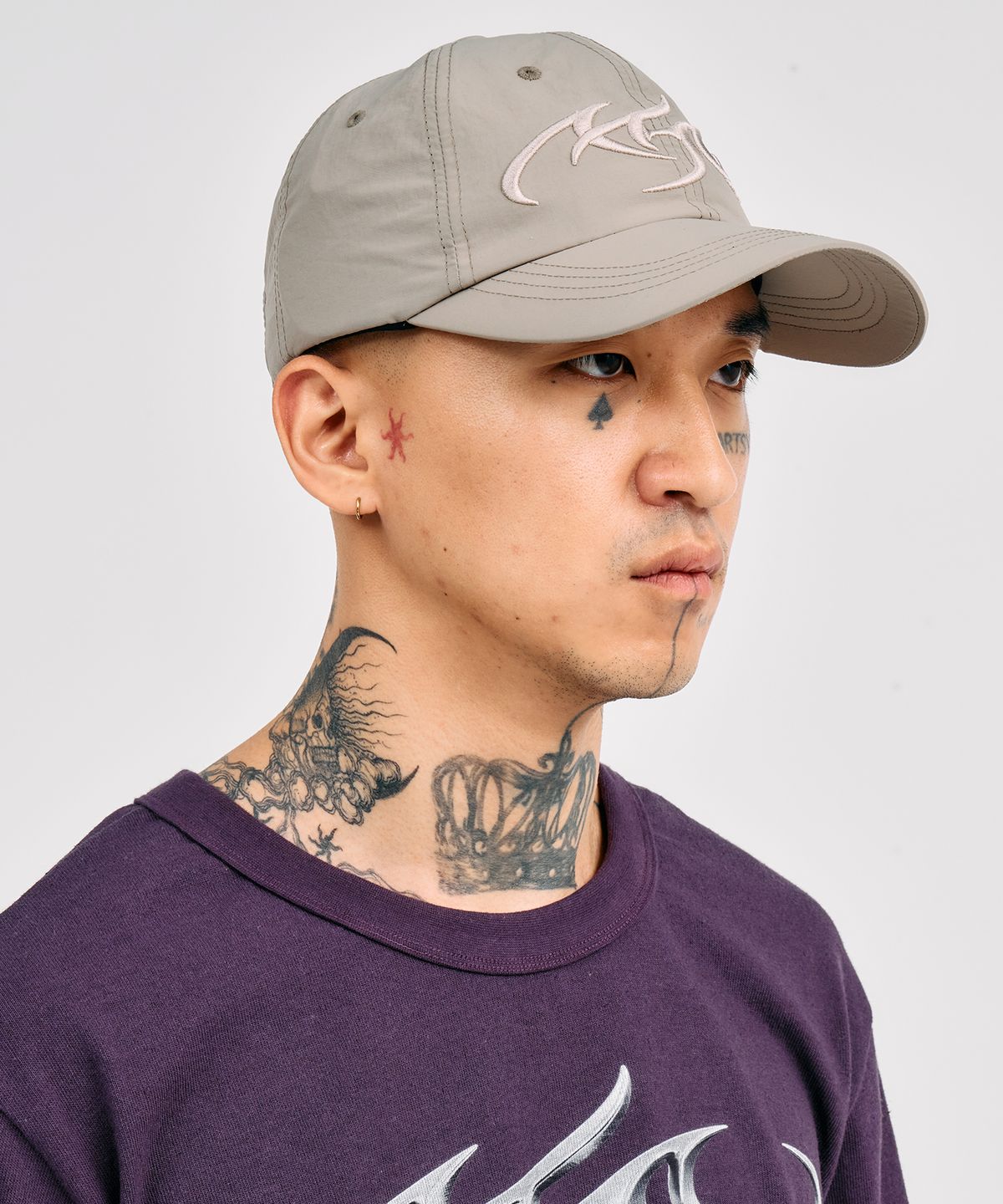 아조바이아조(AJOBYAJO) [PBA] Tribal AJO Nylon Cap [BEIGE]