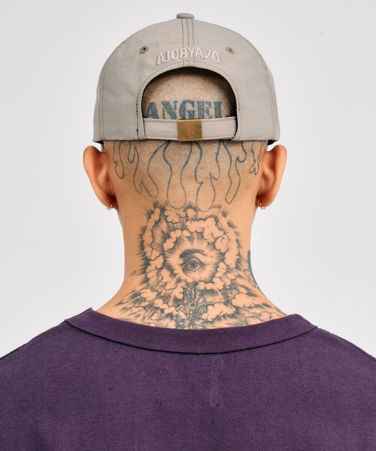 아조바이아조(AJOBYAJO) [PBA] Tribal AJO Nylon Cap [BEIGE]