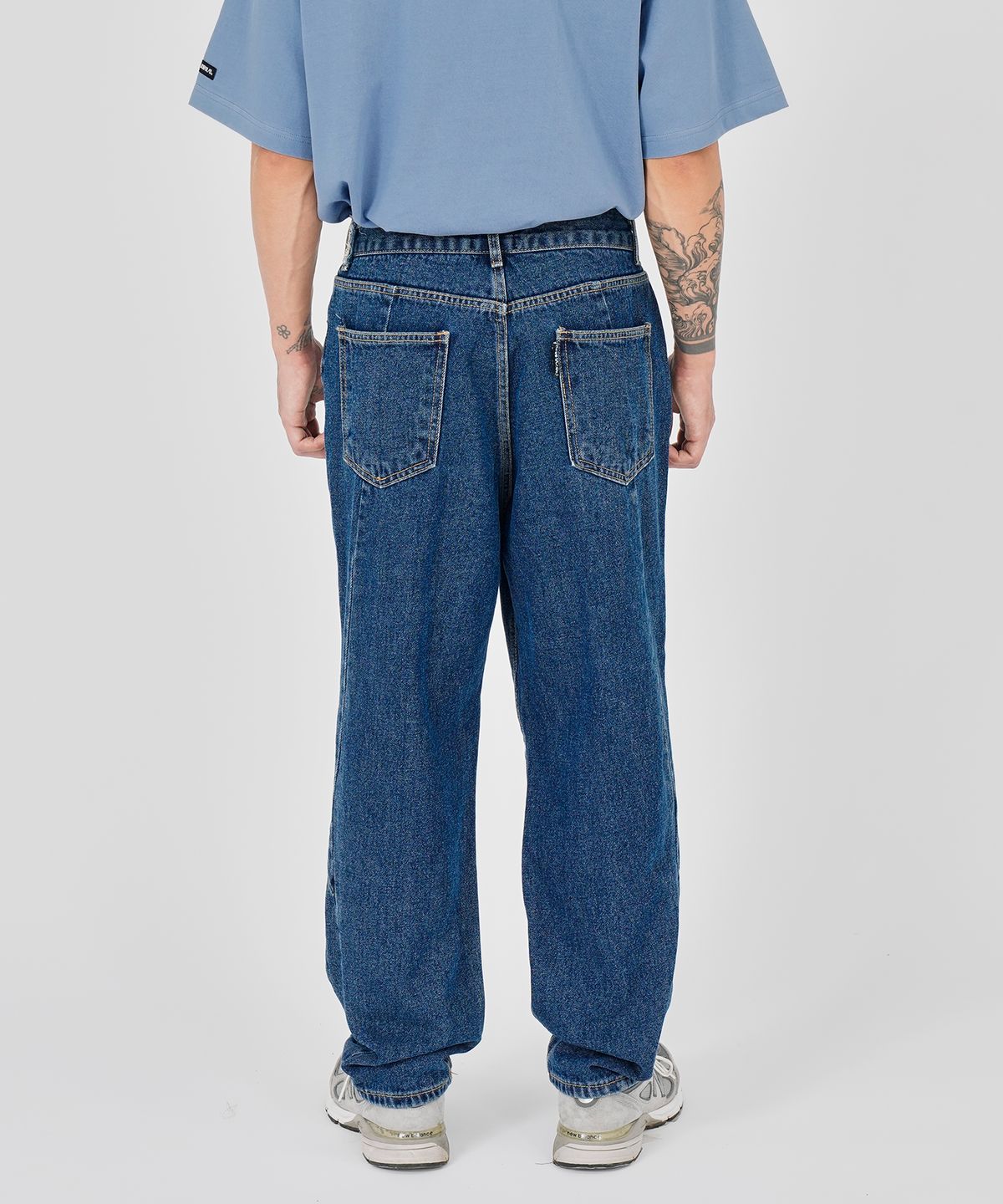 아조바이아조(AJOBYAJO) Robot Washed Jeans [BLUE]