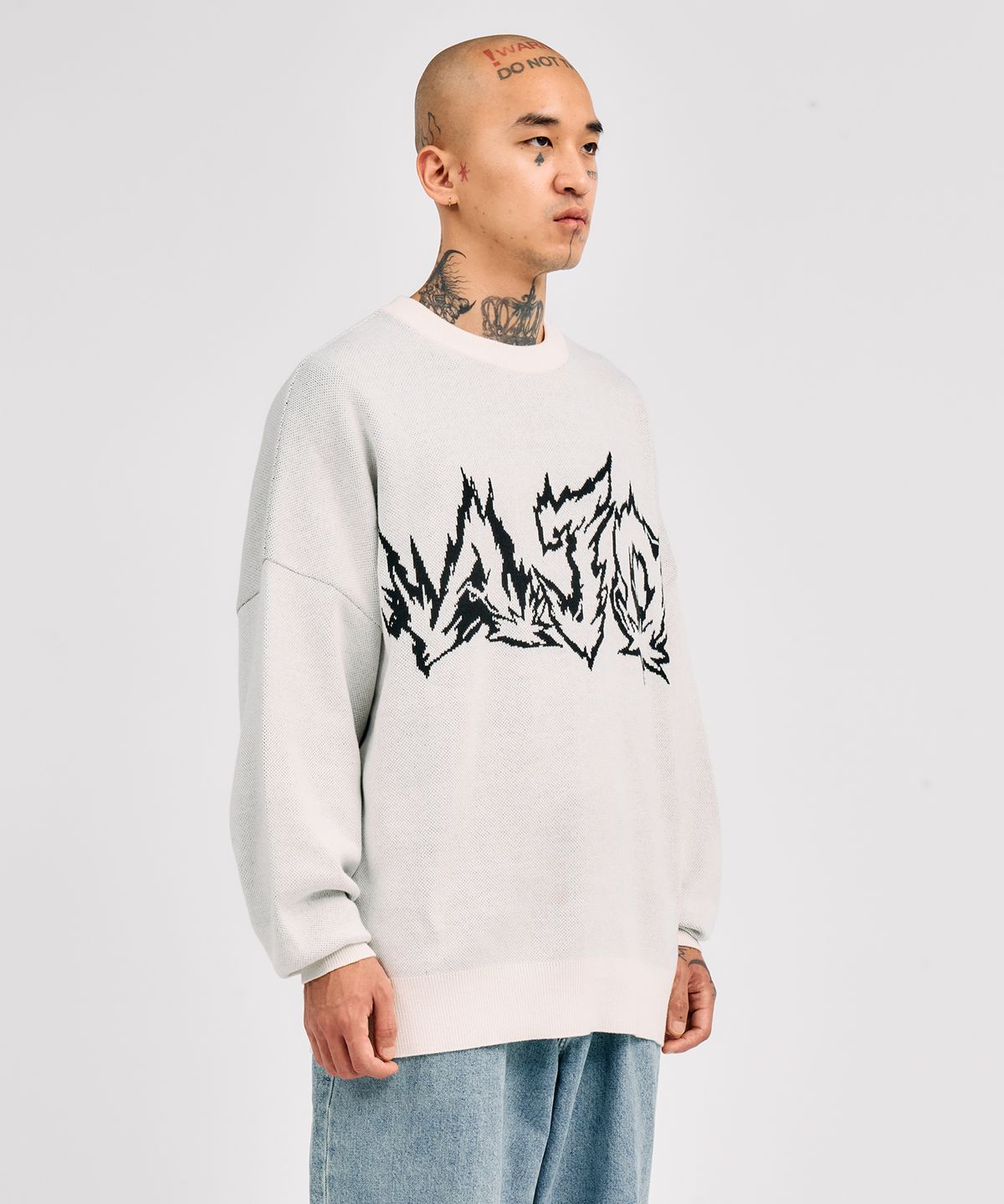 아조바이아조(AJOBYAJO) Eenergie AJO Sweater [IVORY]