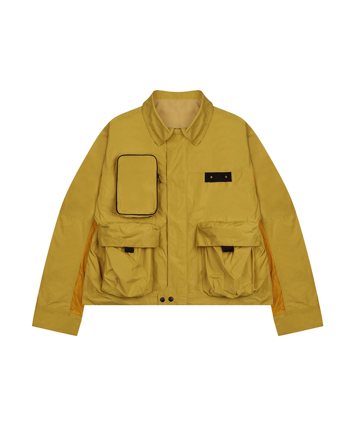 그레일즈(GRAILZ) MULTI POCKET TRUCKER JACKET [YELLOW]
