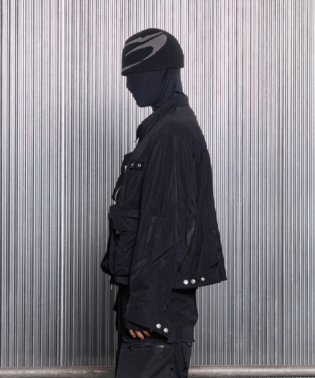 그레일즈(GRAILZ) MULTI POCKET TRUCKER JACKET [BLACK]