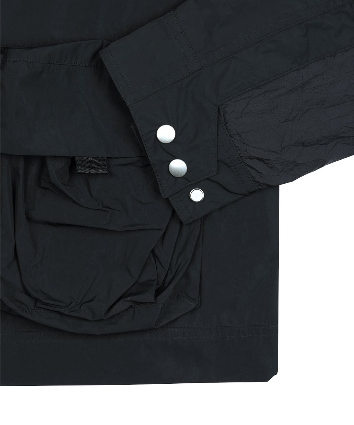 그레일즈(GRAILZ) MULTI POCKET TRUCKER JACKET [BLACK]