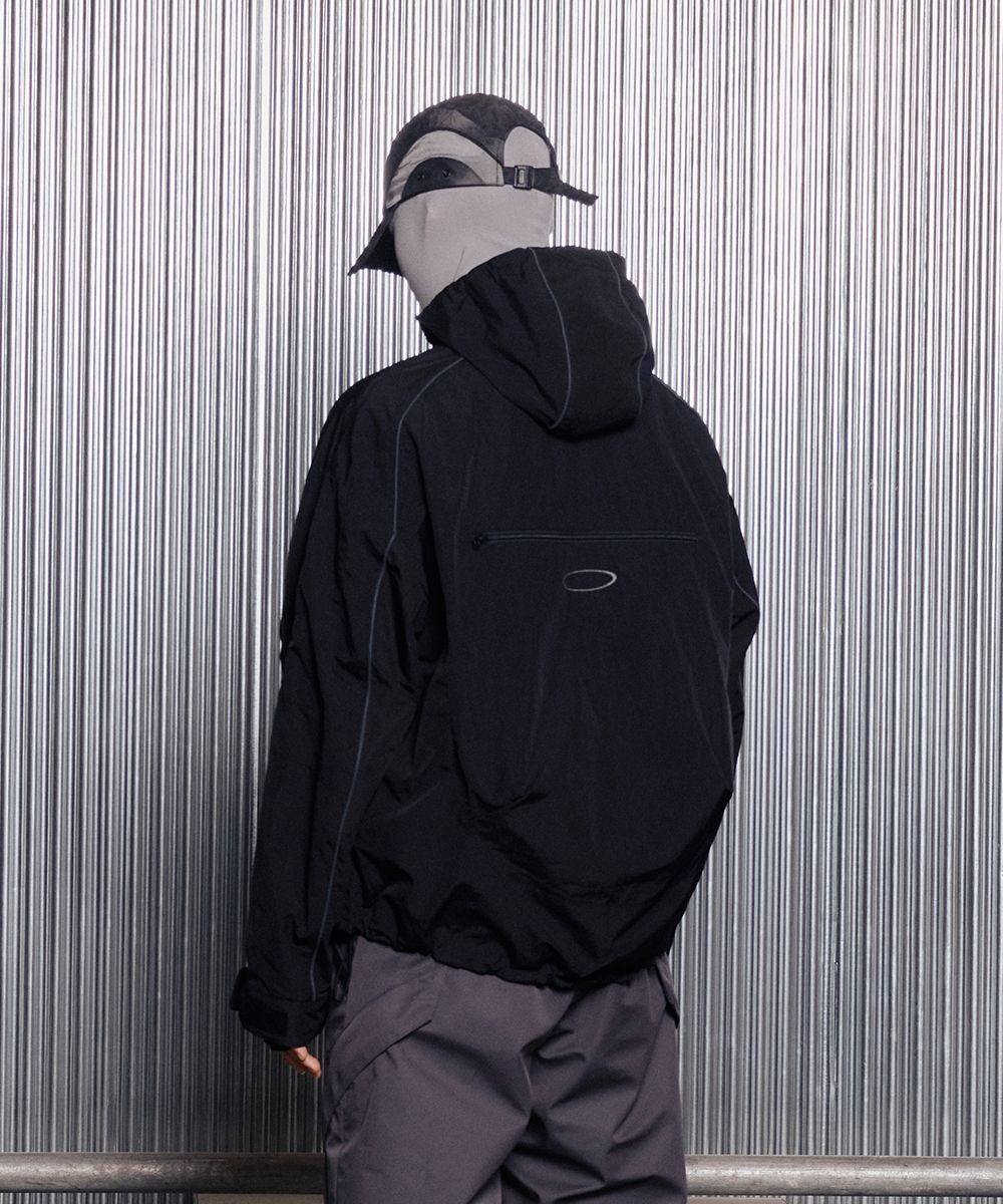 【GRAILZ】NYLON SHIELD JACKET [BLACK/GREY] MUSINSA | GRAILZ NYLON SHIELD JACKET [DEEP BLACK]