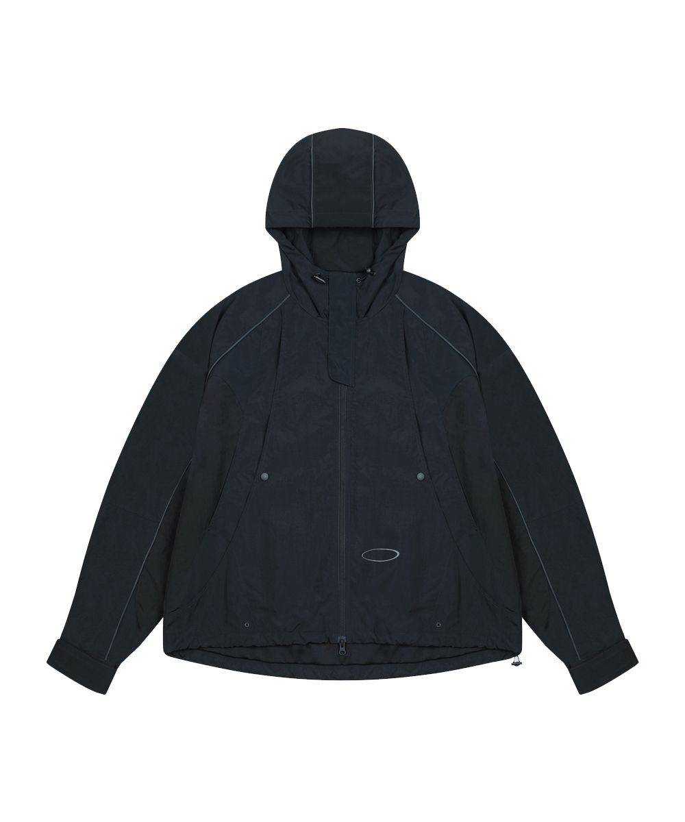 MUSINSA | GRAILZ NYLON SHIELD JACKET [DEEP BLACK]