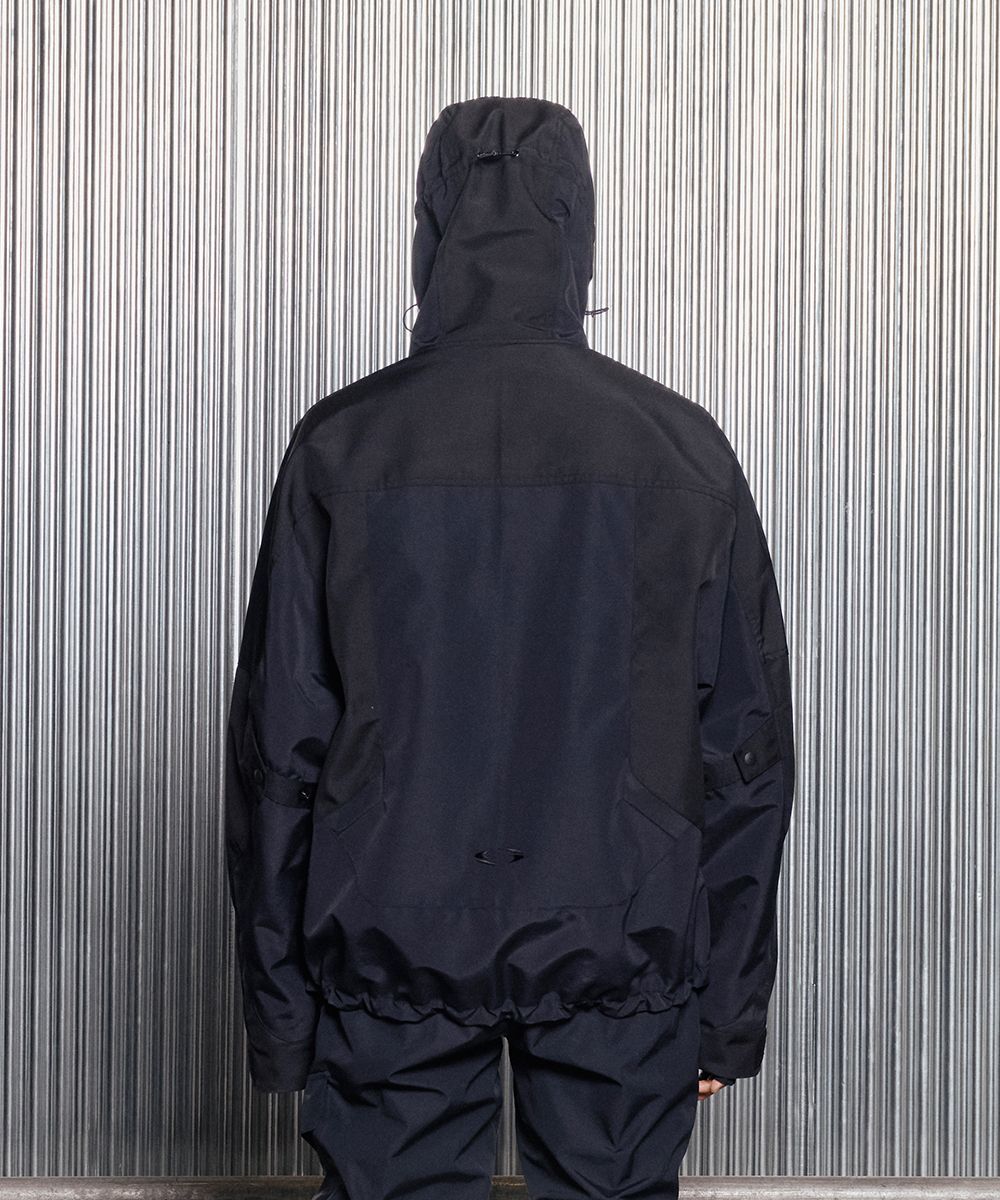 【GRAILZ】NYLON SHIELD JACKET [BLACK/GREY] MUSINSA | GRAILZ NYLON SHIELD JACKET [DEEP BLACK]