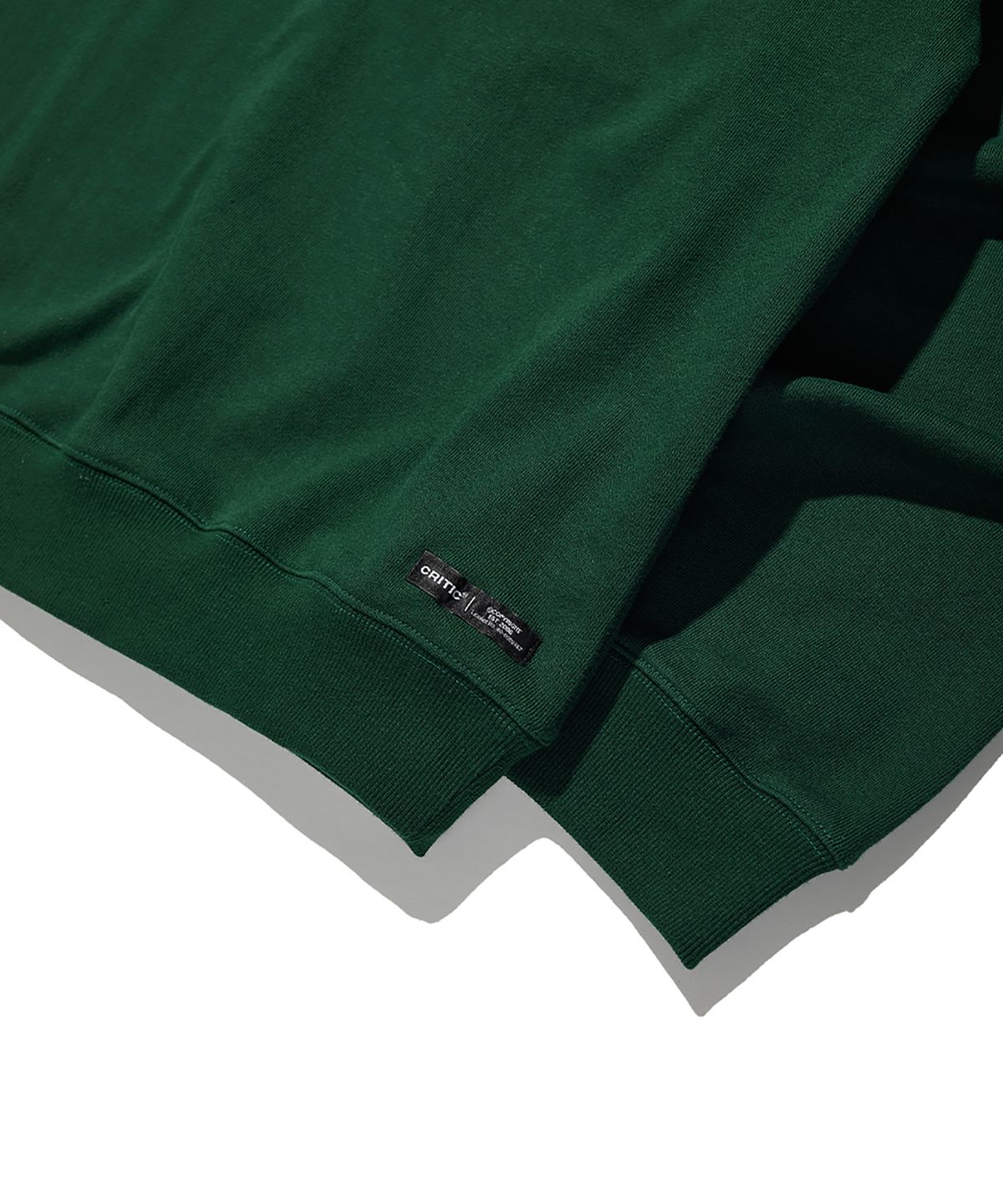 크리틱(CRITIC) Skyscraper Badge Sweatshirt Green
