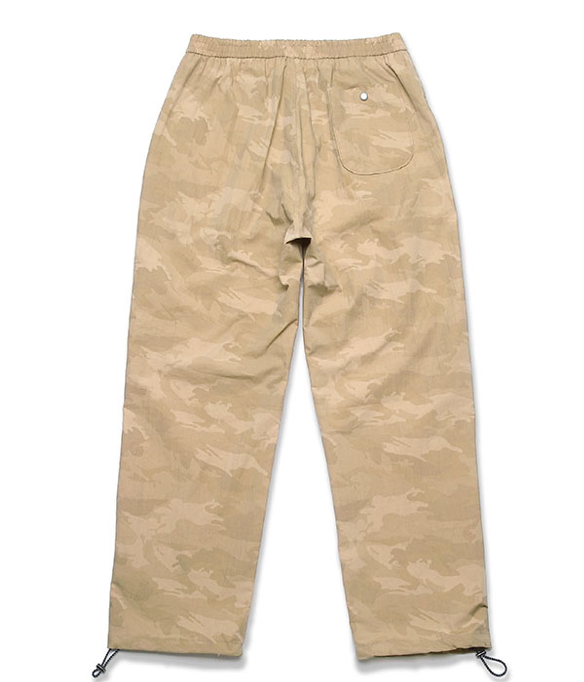 유쓰배쓰(YOUTHBATH) WIDE CAMO STRING BANDING PANTS_BEIGE