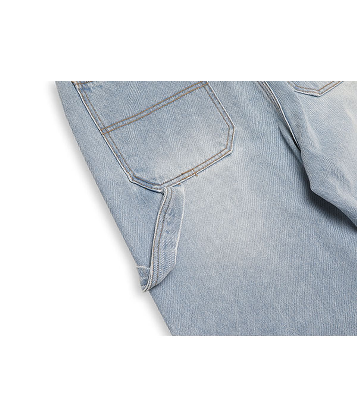 유쓰배쓰(YOUTHBATH) PATCH WORK DENIM PANTS_STAR BLUE