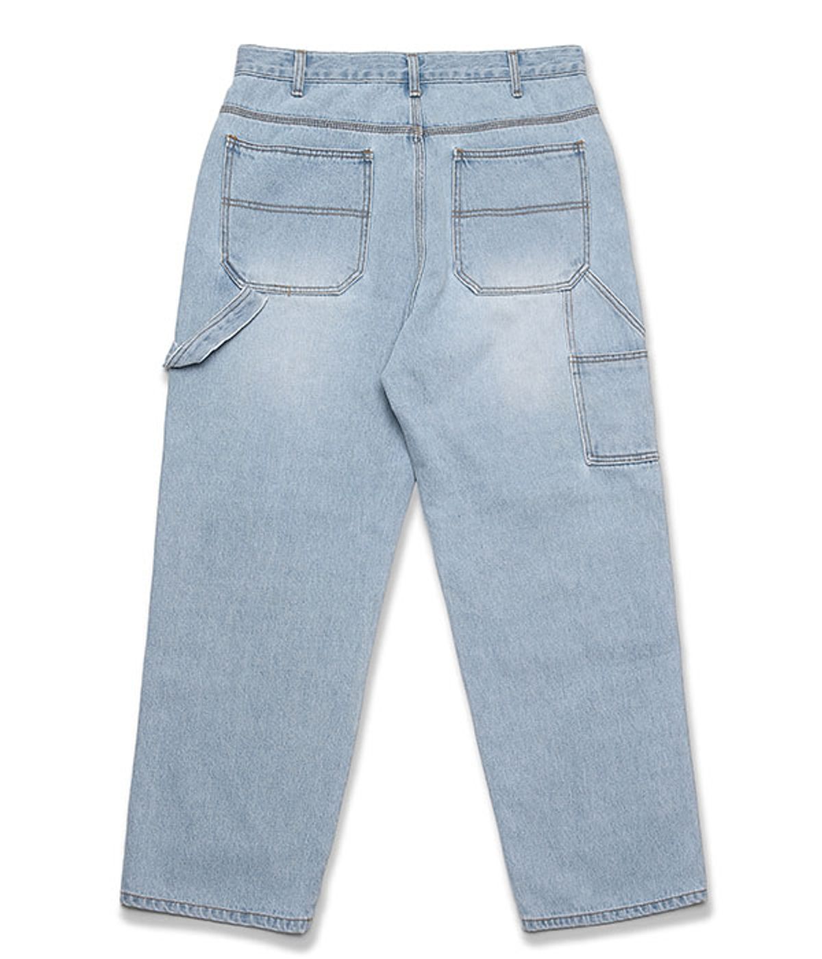 유쓰배쓰(YOUTHBATH) PATCH WORK DENIM PANTS_STAR BLUE