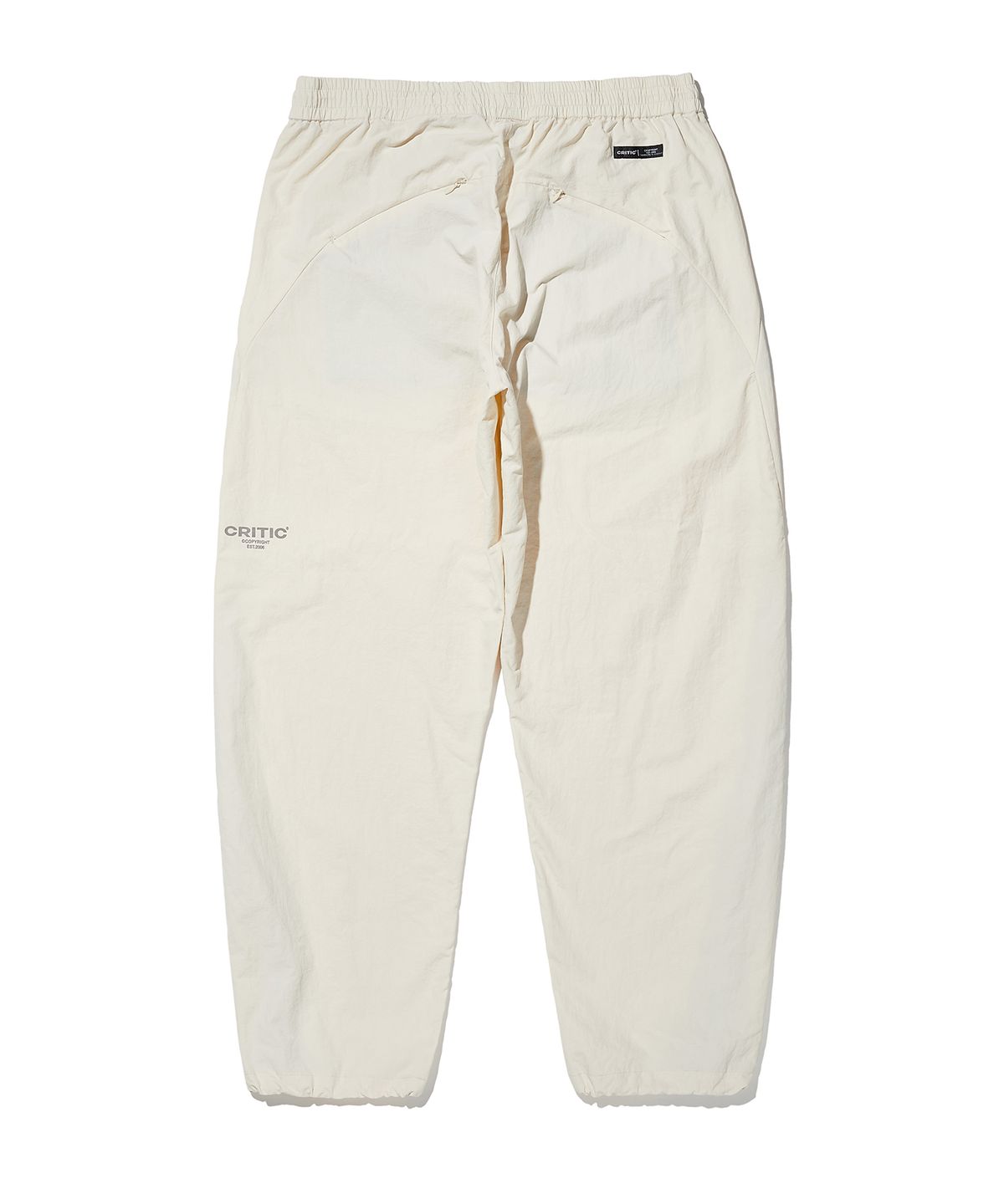 크리틱(CRITIC) Slash Shell Pants Light Beige