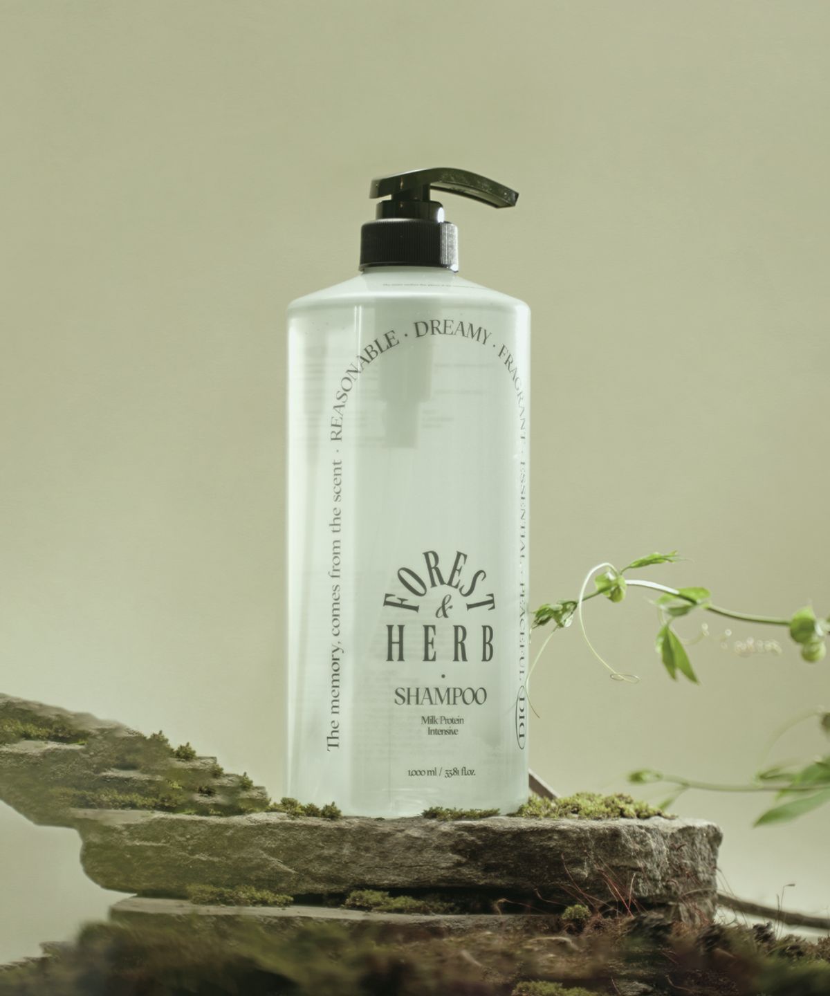 오디드(ODID) 밀크프로틴 인텐시브 샴푸 포레스트허브 1000ml+[증정]샴푸 샤쉐 6ml 4종