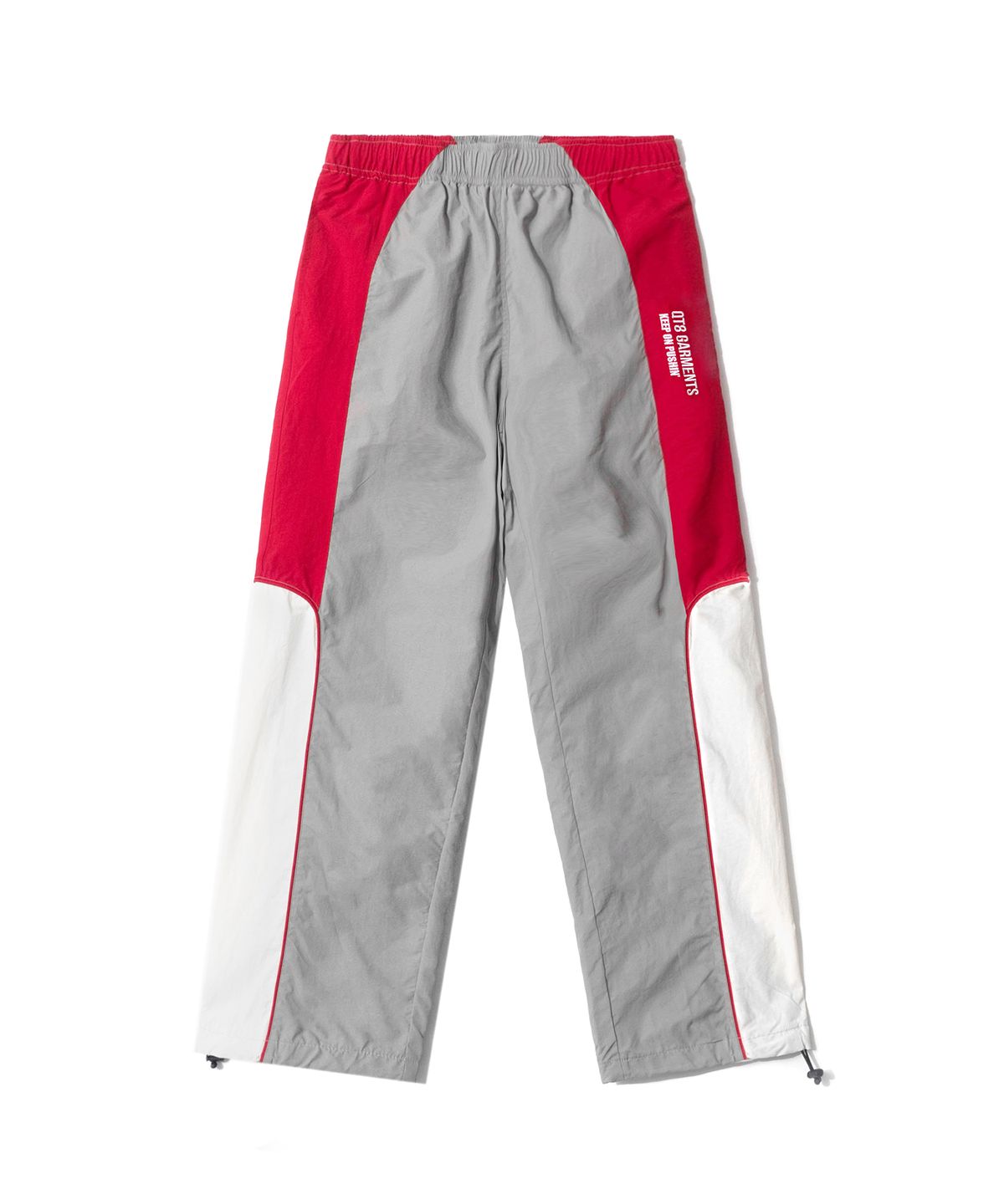 큐티에잇 가먼츠(QT8 GARMENTS) GB Old Track Pant (Grey/Red)