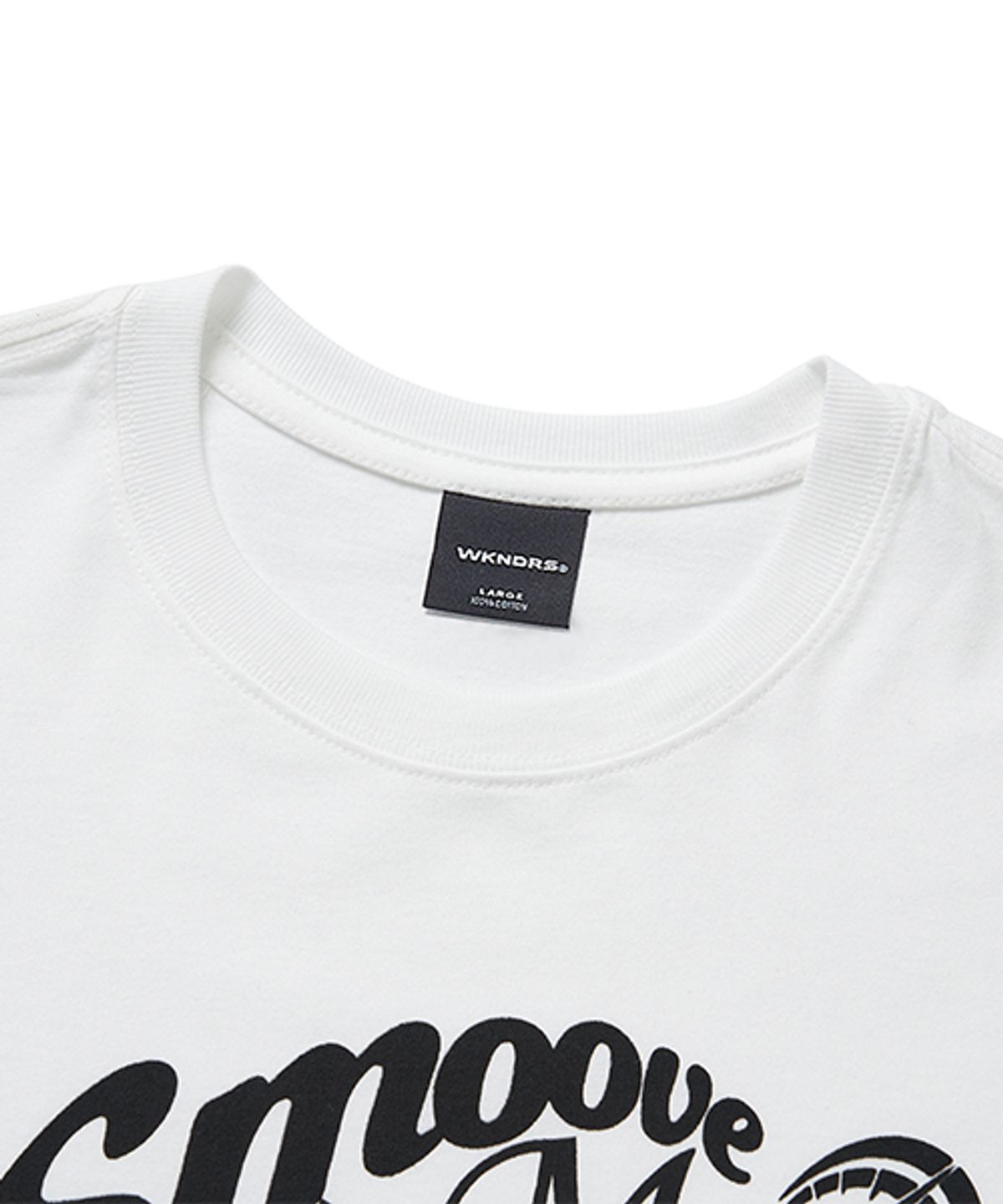 위캔더스(WKNDRS) RACING T-SHIRT (WHITE)