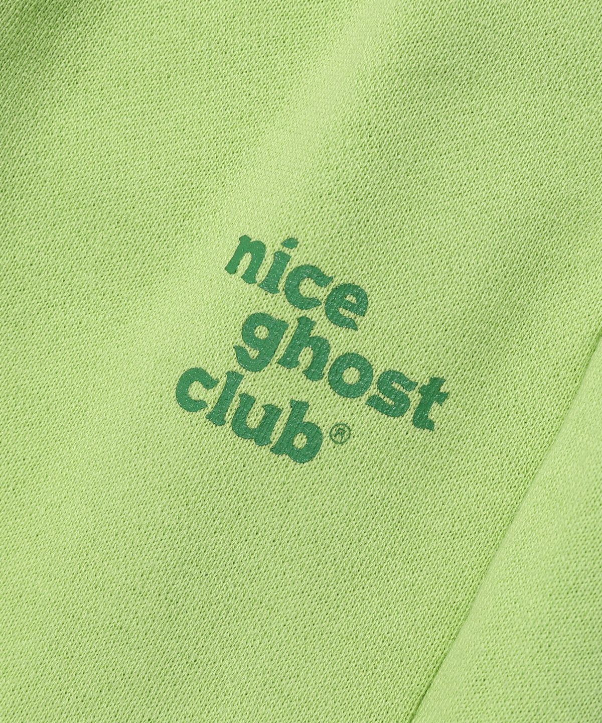 나이스고스트클럽 키즈(NICE GHOST CLUB KIDS) 키즈 로고 스웻 팬츠_그린(NG2DSCPA09A)