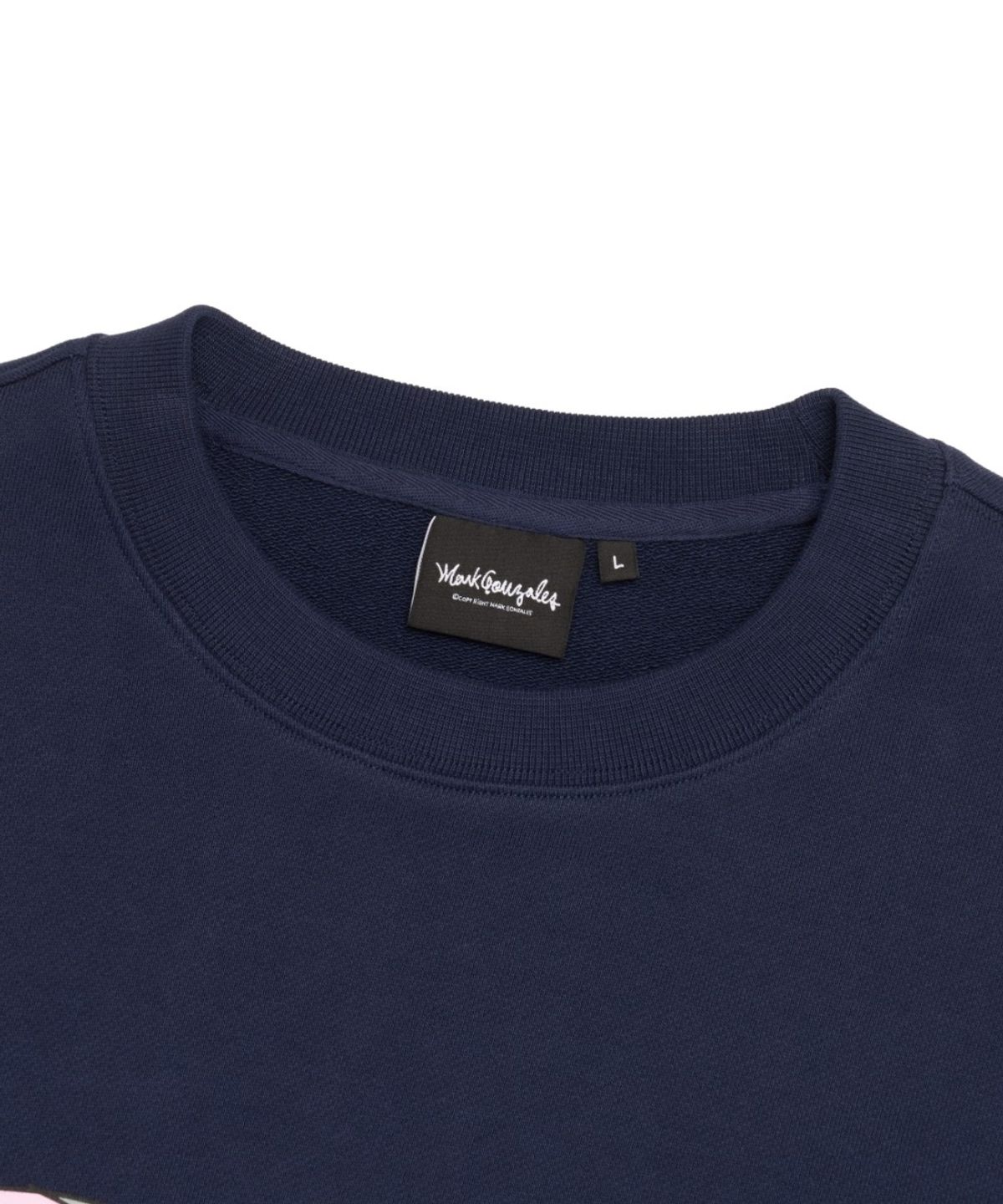 마크곤잘레스(MARK GONZALES) MG MULTI SHMOO GRAPHIC SWEATSHIRT - NAVY