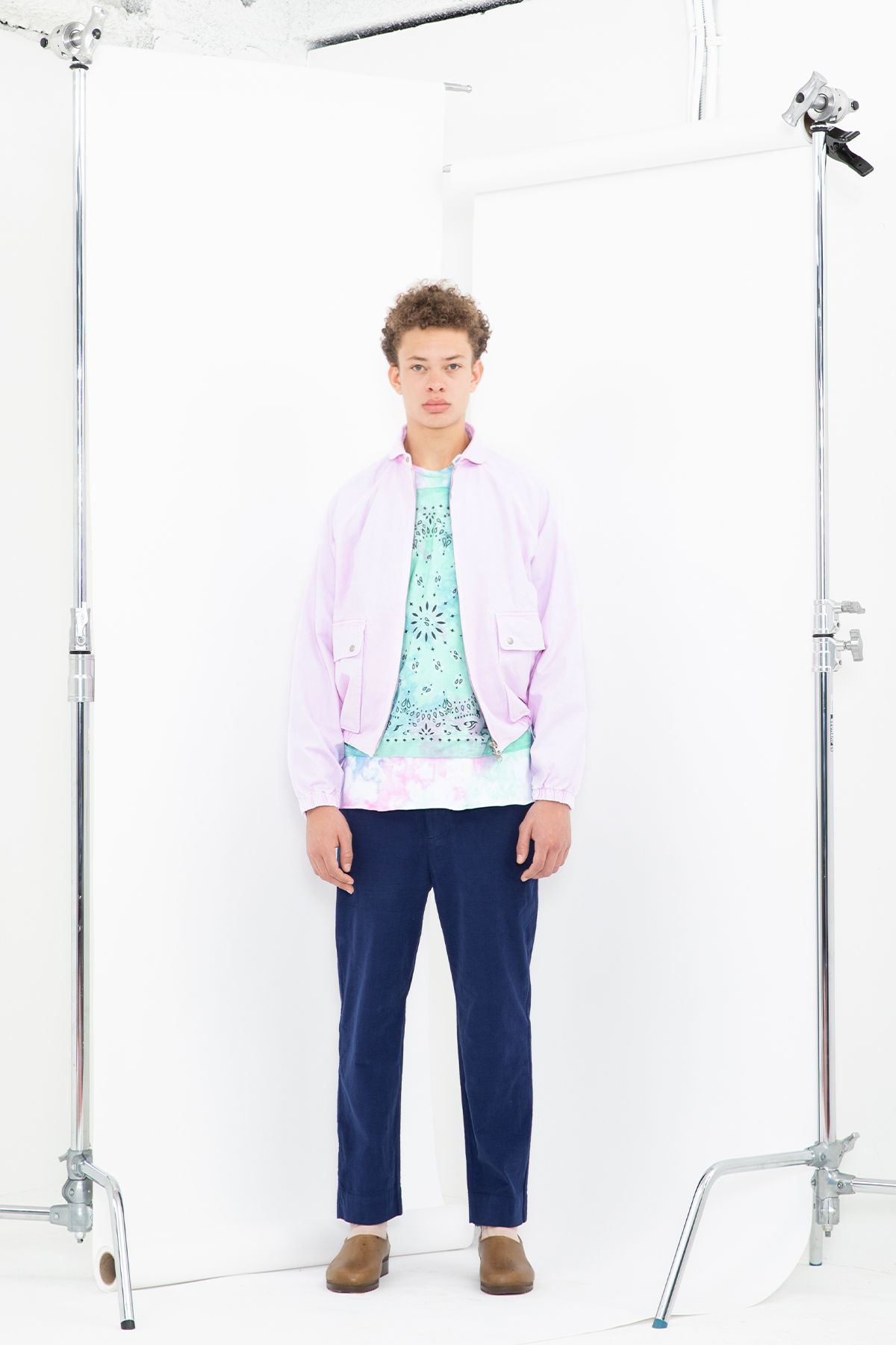 벌스데이수트(BIRTHDAYSUIT) 80S BLOUSON (PINK)