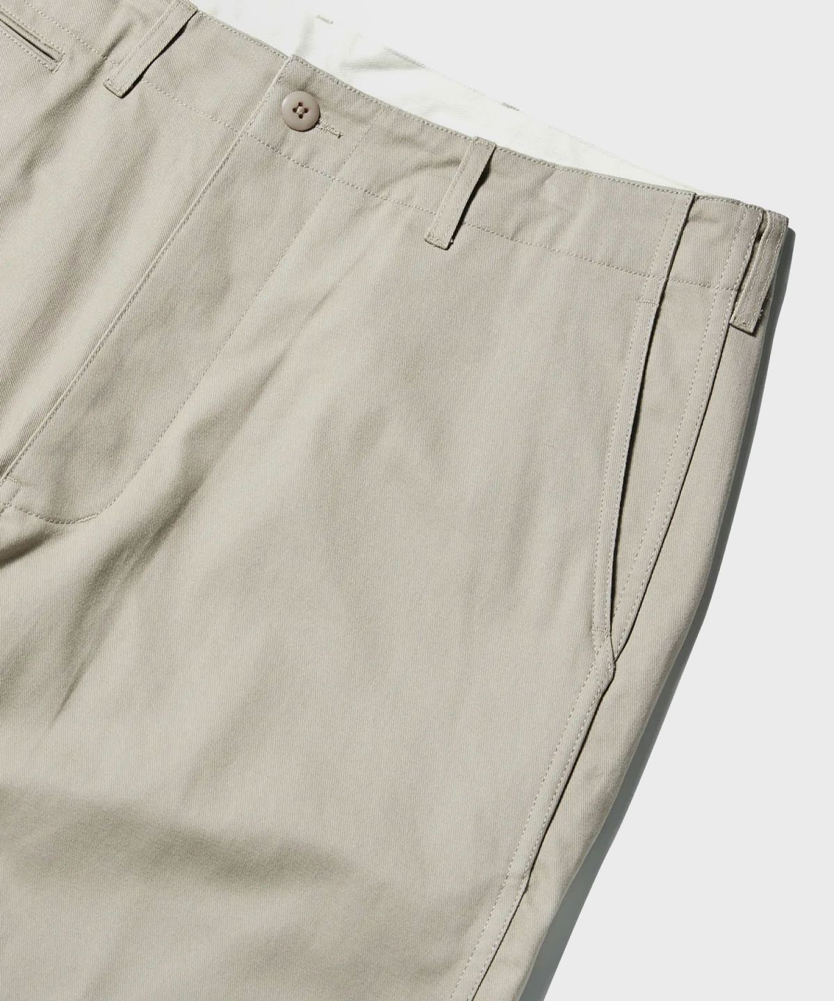 아웃스탠딩(OUTSTANDING) OFFICER CHINO PANTS_L.BEIGE