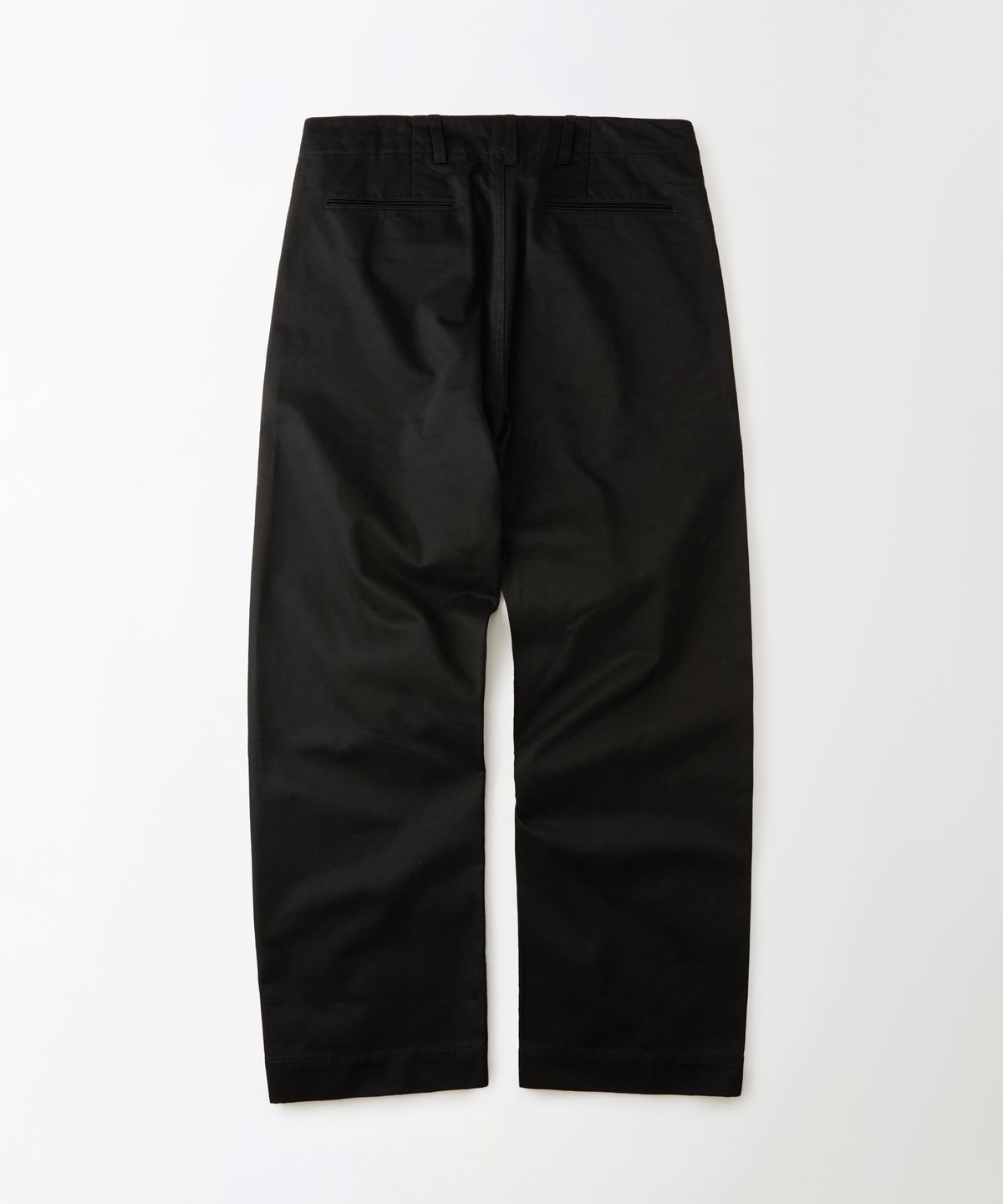 아웃스탠딩(OUTSTANDING) OFFICER CHINO PANTS_BLACK