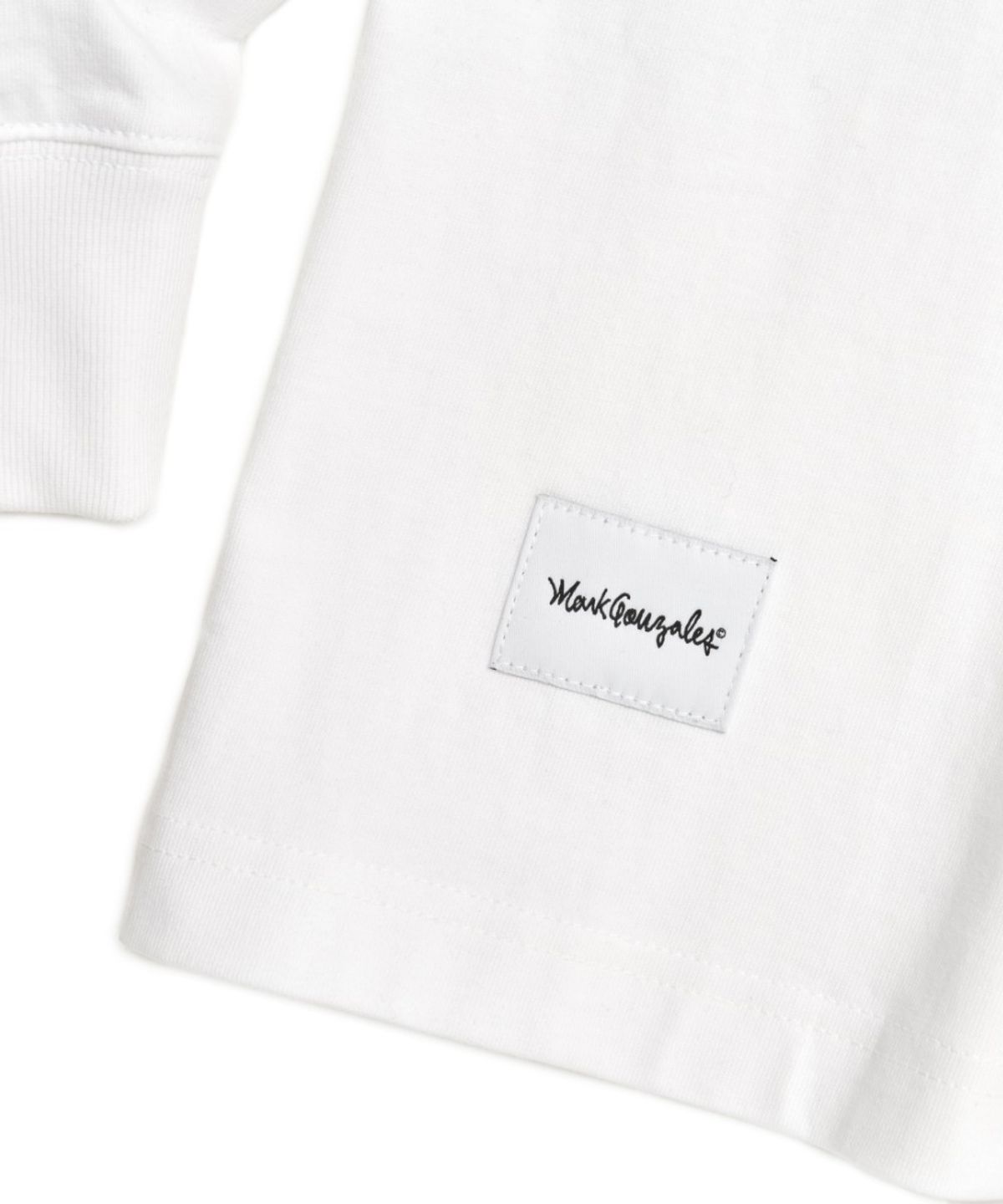 마크곤잘레스(MARK GONZALES) MG FIRE MULTI GRAPHIC L/S T-SHIRT - WHITE