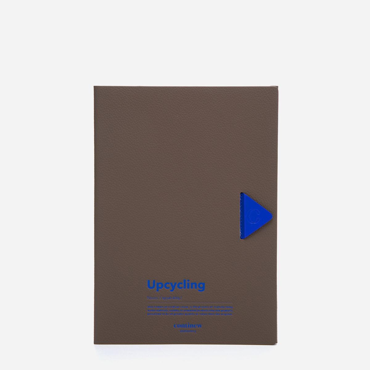 컨티뉴(CONTINEW) 업사이클링 저니노트 A5 (테디 브라운)