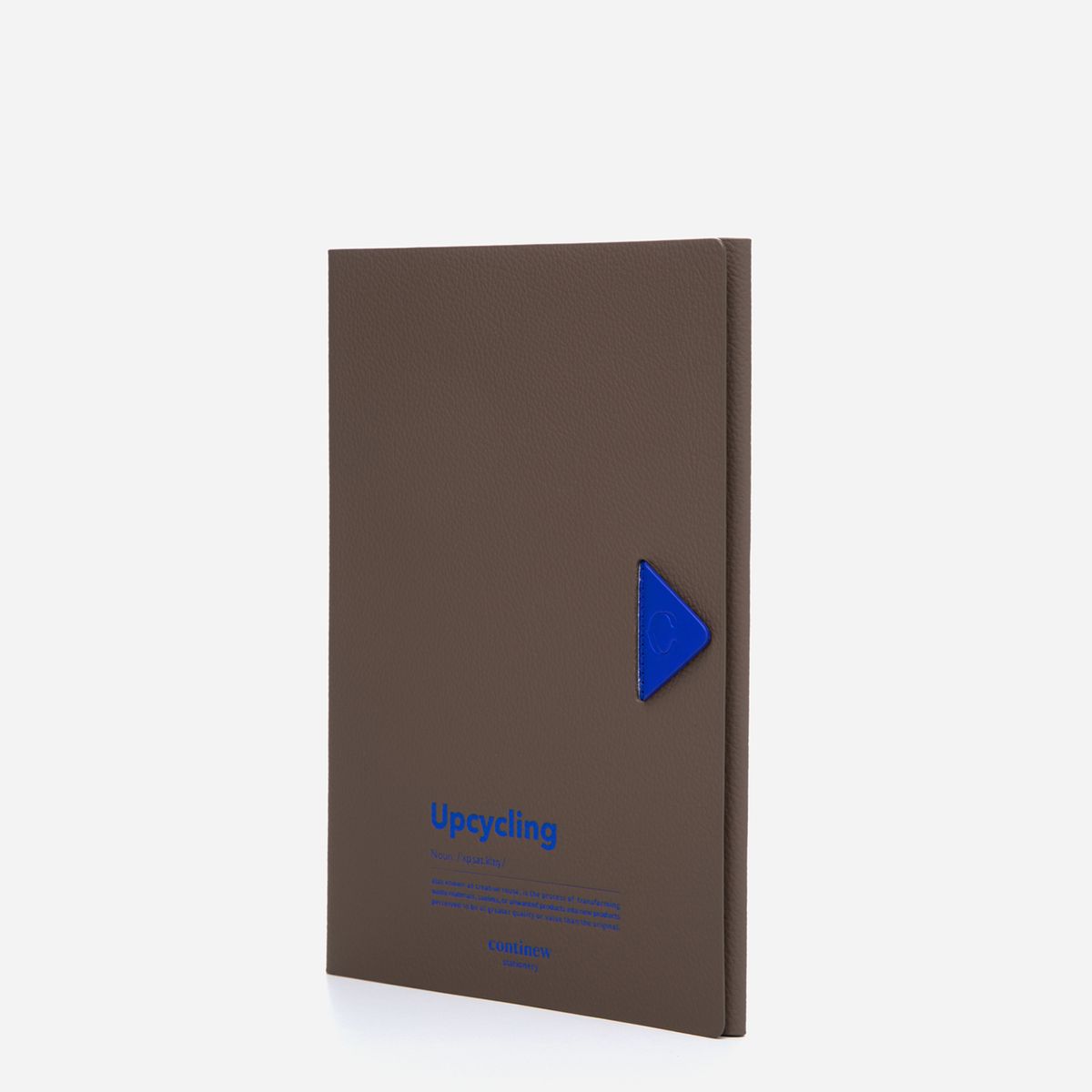 컨티뉴(CONTINEW) 업사이클링 저니노트 A5 (테디 브라운)