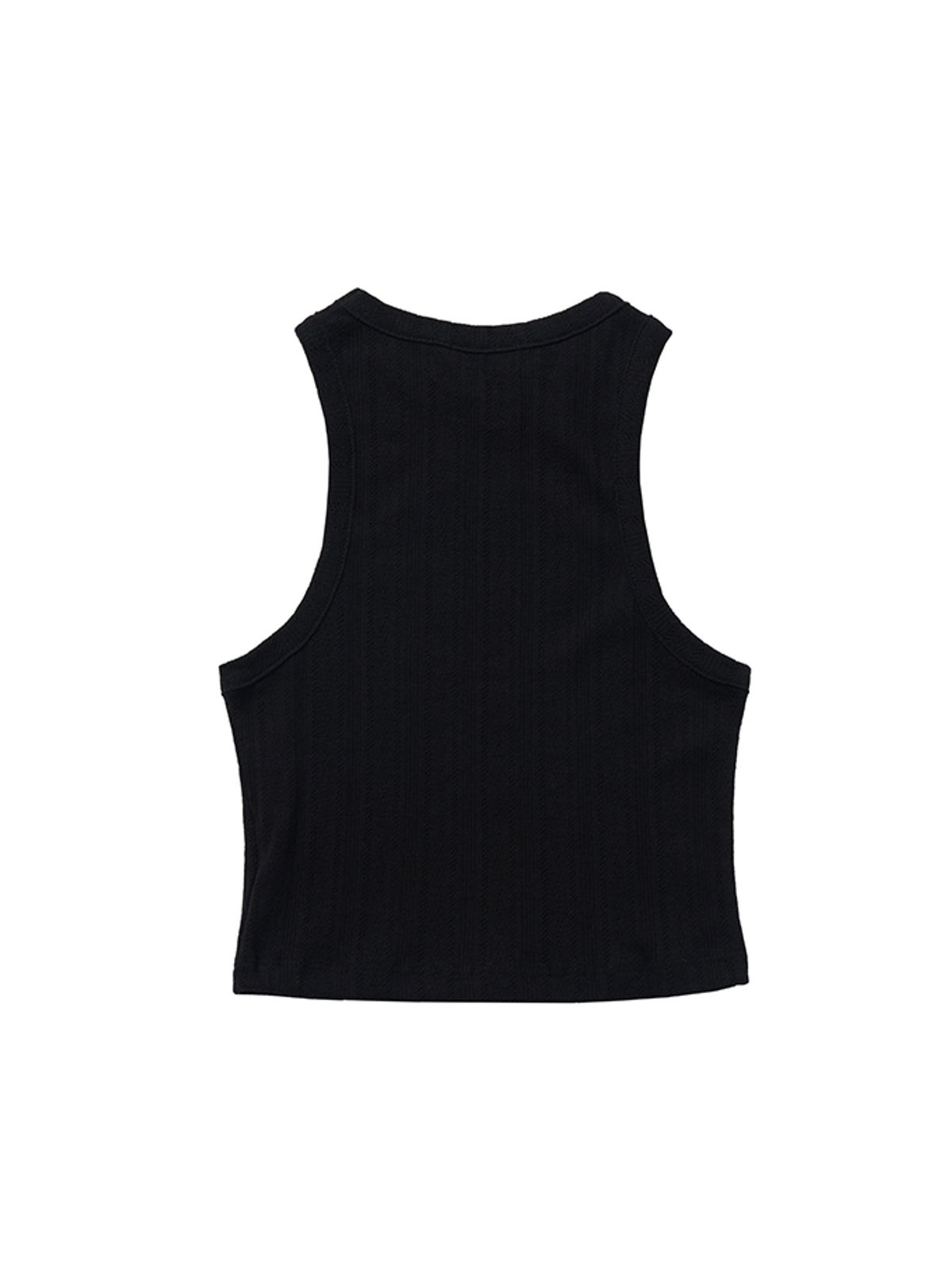 에즈이프 캘리(ASIF CALIE) DISCO BOYS SLEEVELESS BLACK