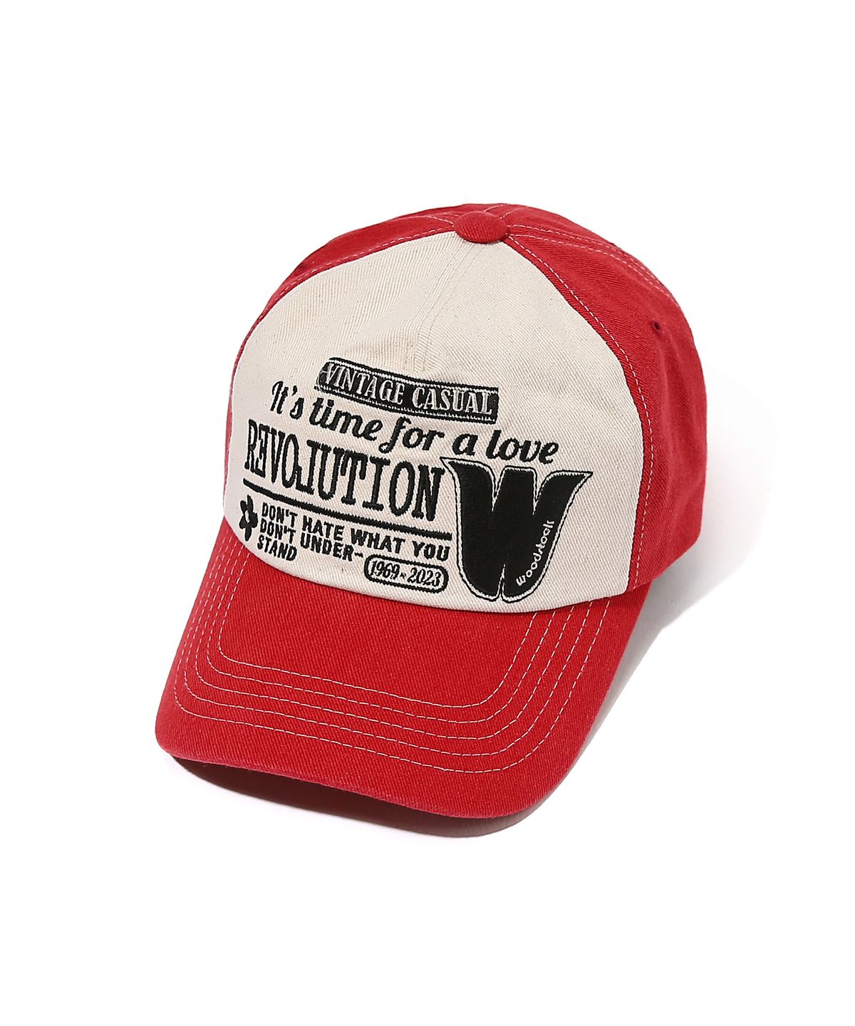 오가프(OGARP) Revolution 5-Pannel Cap Red