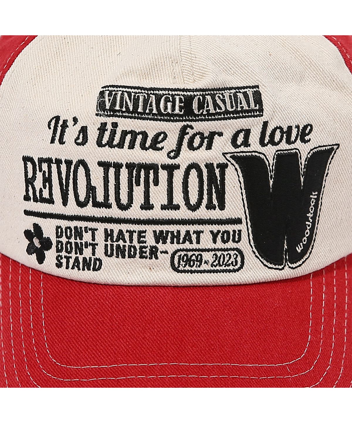 오가프(OGARP) Revolution 5-Pannel Cap Red