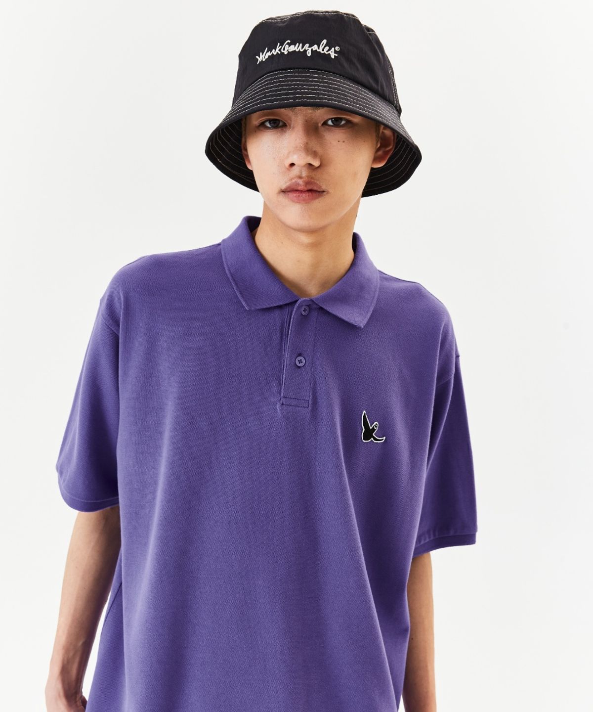 마크곤잘레스(MARK GONZALES) Stitch Hat - BLACK