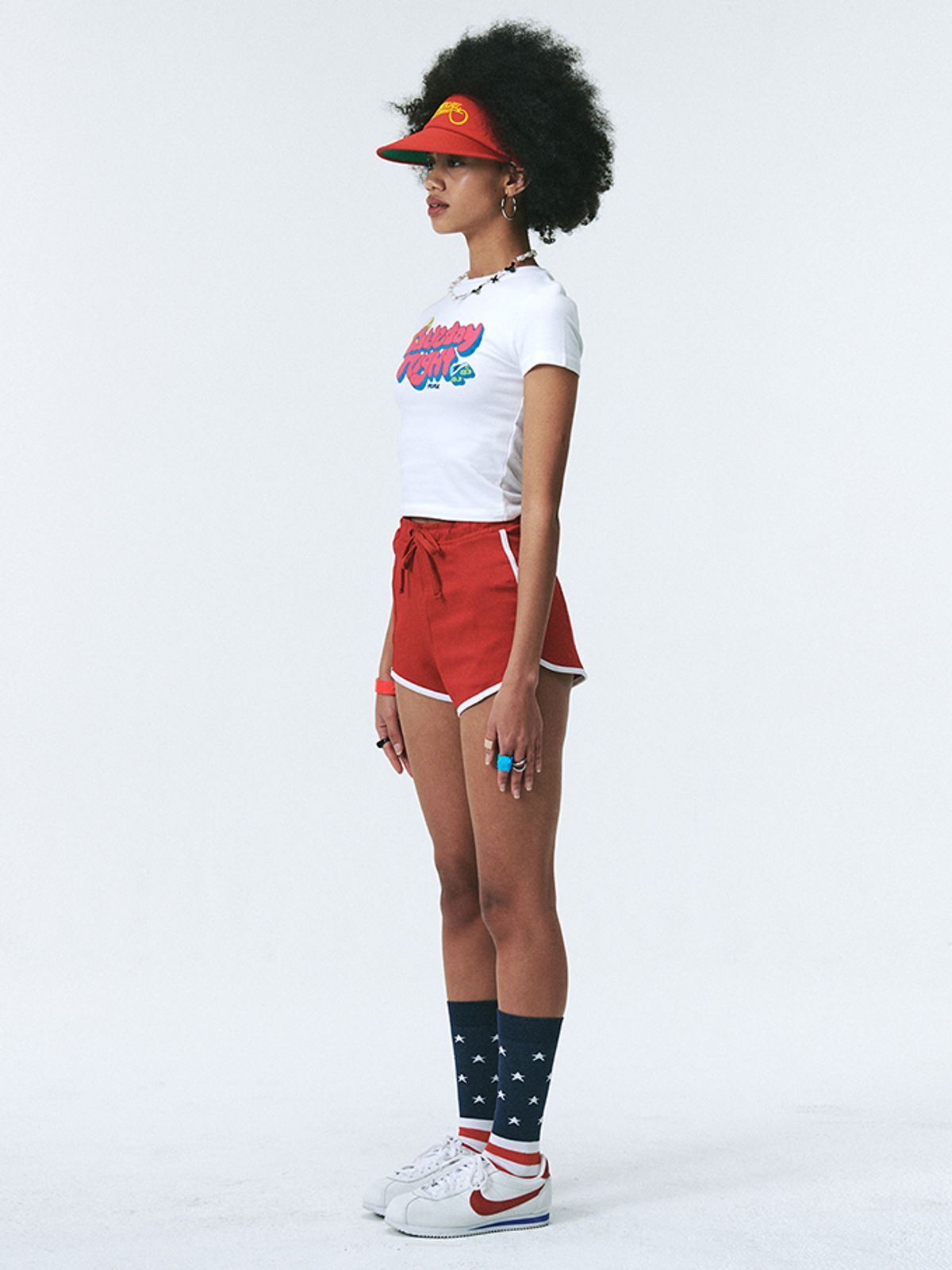 에즈이프 캘리(ASIF CALIE) CALIE FEVER TSHIRT WHITE