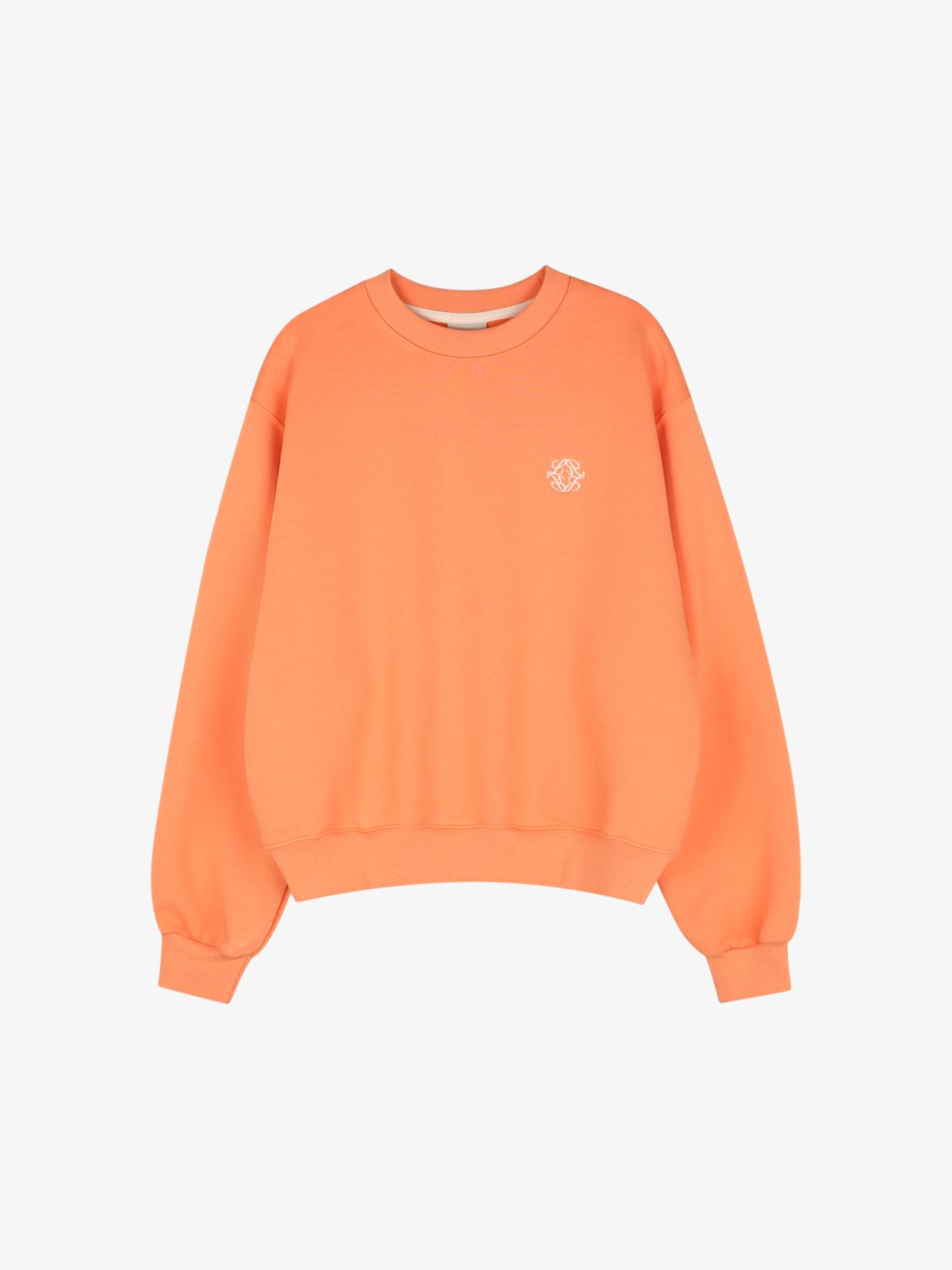 로시로우(LOSSYROW) Lossy Symbol Logo Sweatshirt  Orange