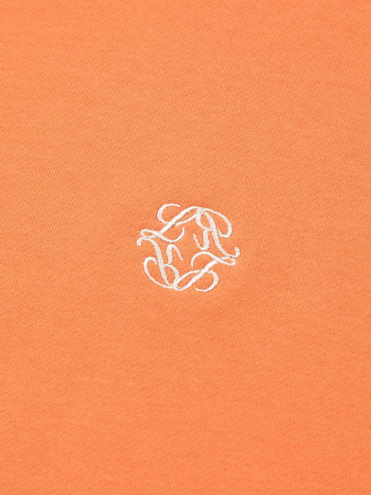 로시로우(LOSSYROW) Lossy Symbol Logo Sweatshirt  Orange
