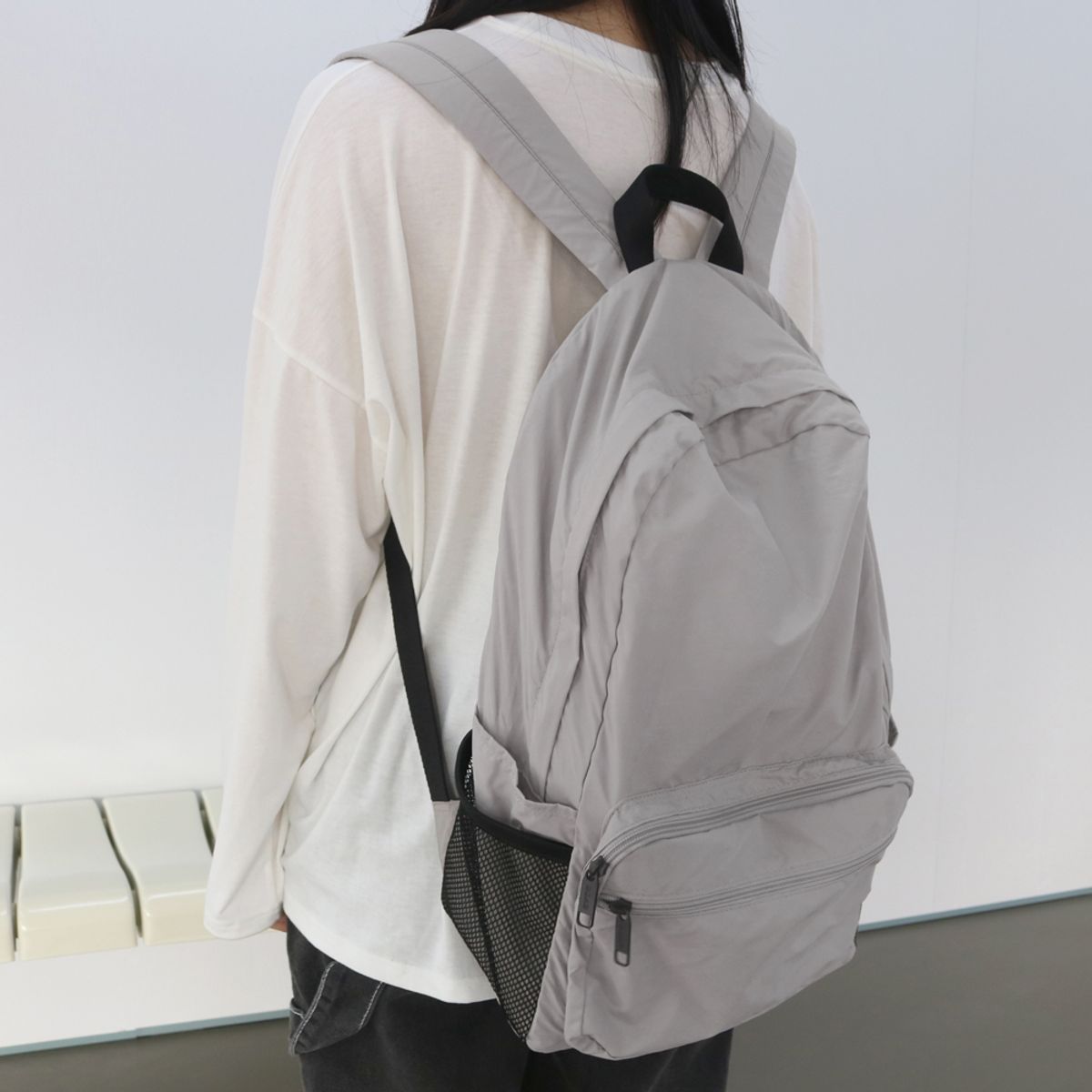 디랩(D.LAB) 리앙 데일리 메쉬 백팩 - 4color