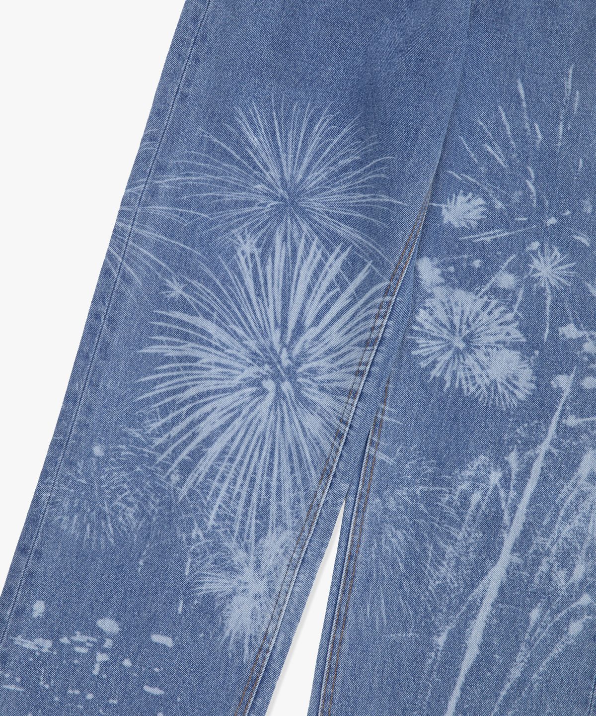 엘엠씨(LMC) LASER FIREWORK DENIM PANTS blue