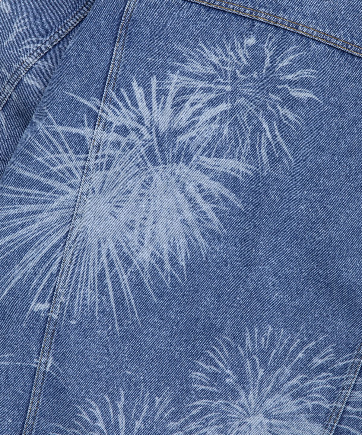 엘엠씨(LMC) LASER FIREWORK DENIM JACKET blue