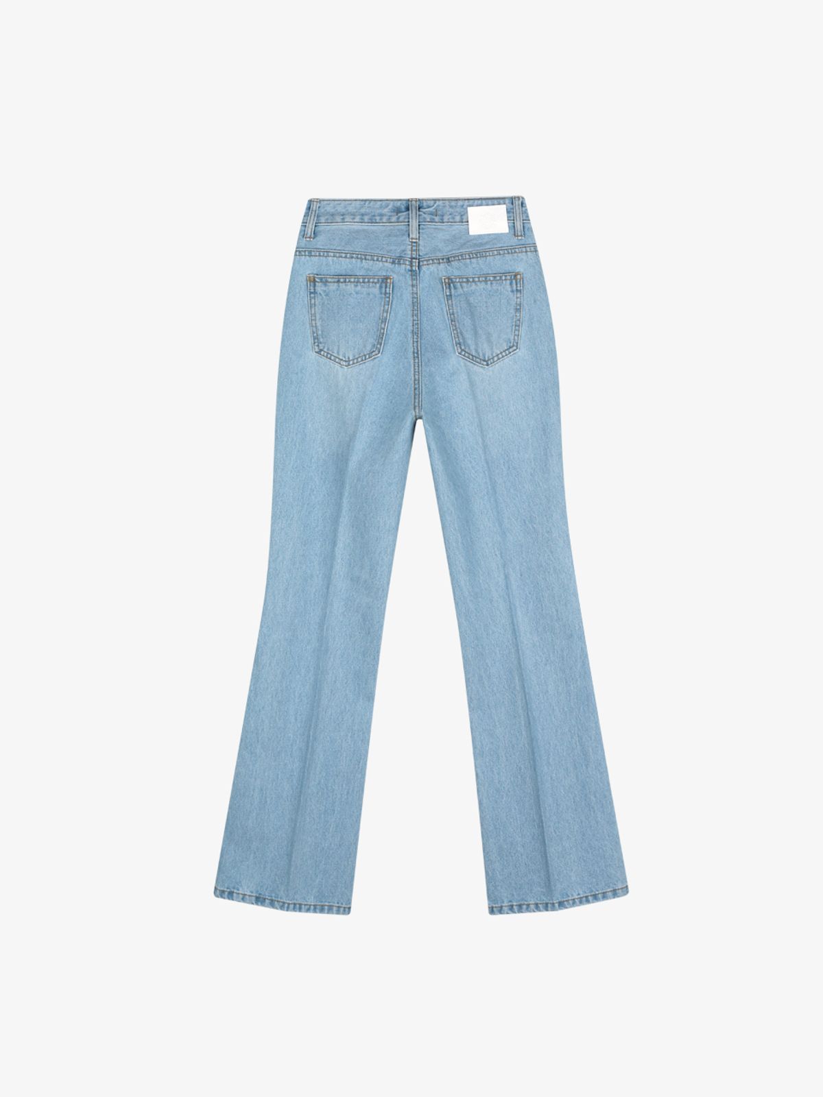 로시로우(LOSSYROW) Lossy Line Semi-Wide Denim Pants