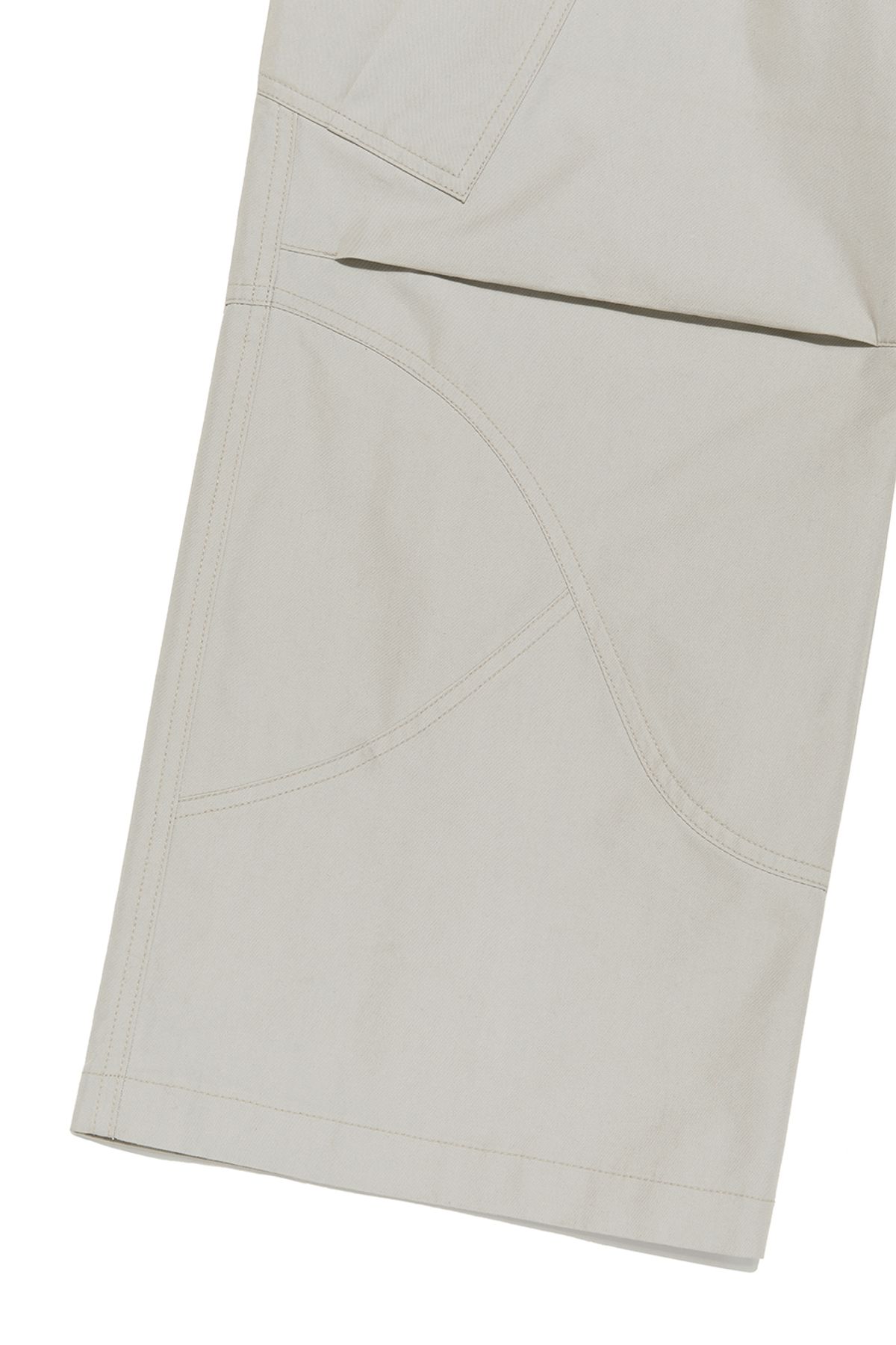 비바스튜디오(VIVASTUDIO) SPLIT WIDE CARGO PANTS [LIGHT BEIGE]